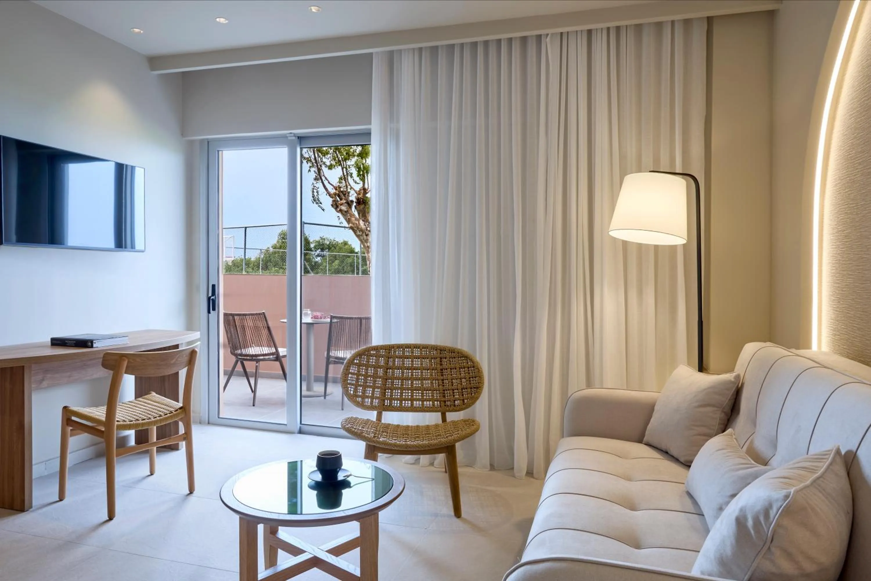 Living room in Ammos Luxury Resort