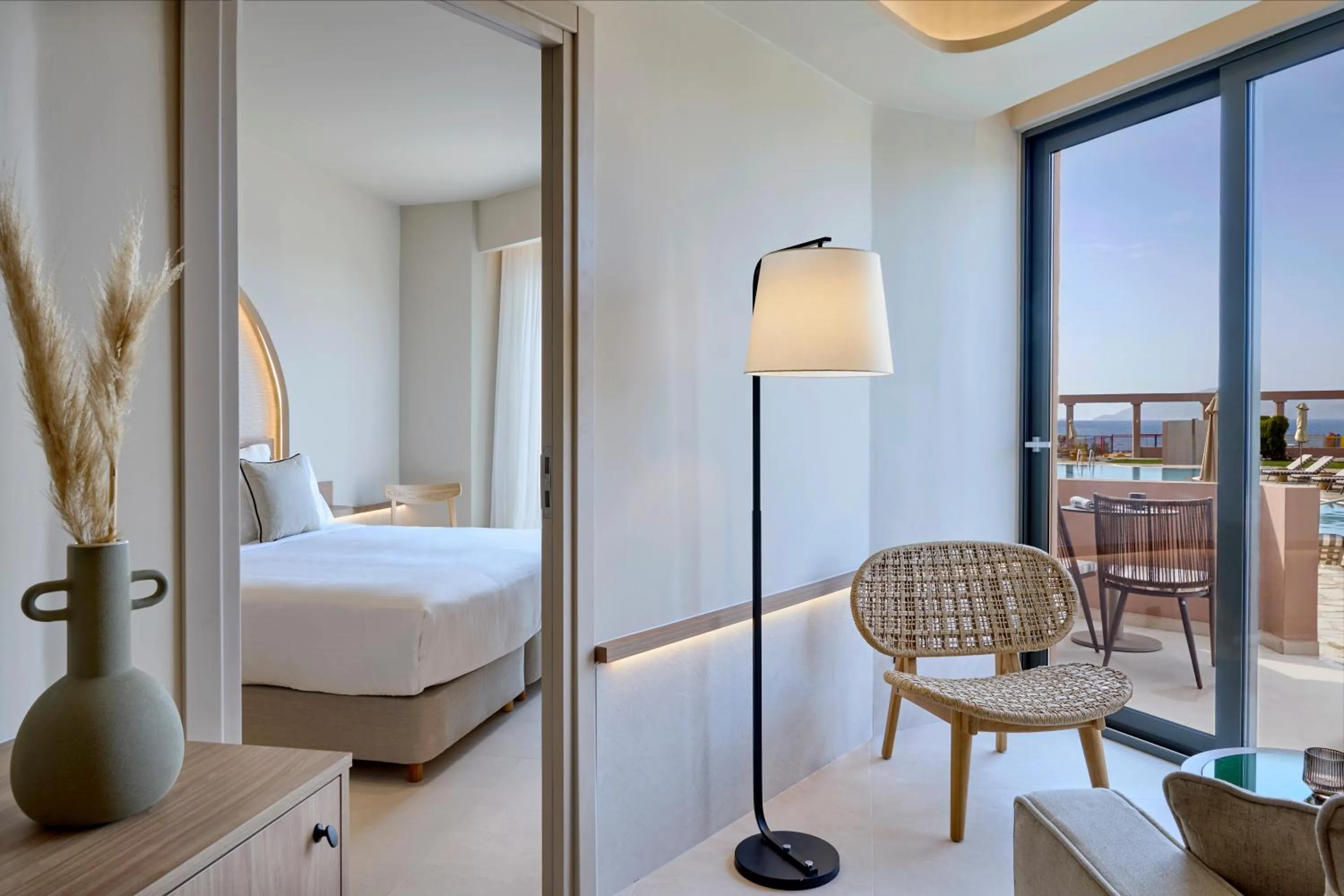 Bedroom, Bed in Ammos Luxury Resort