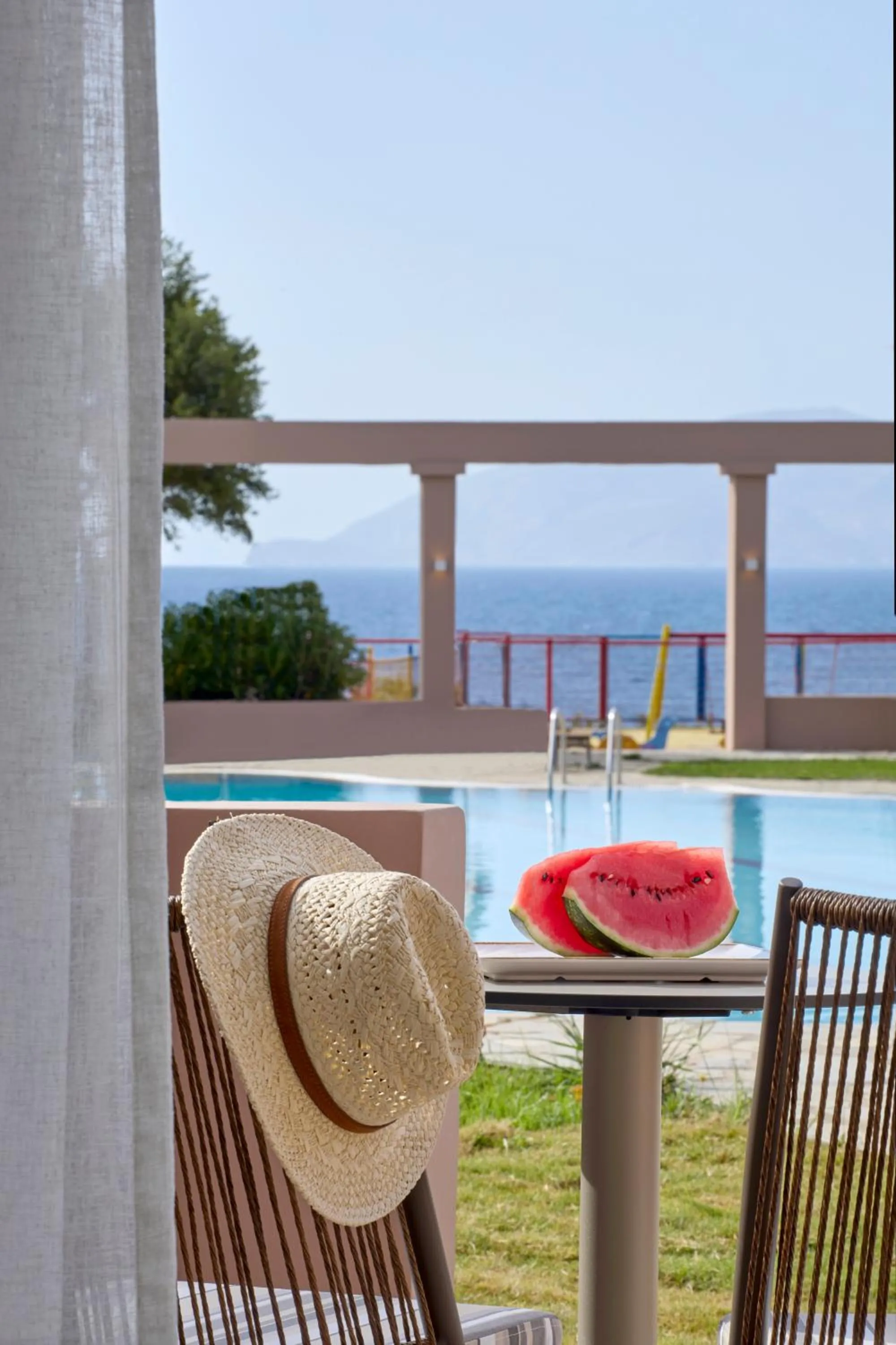 Natural landscape in Ammos Luxury Resort