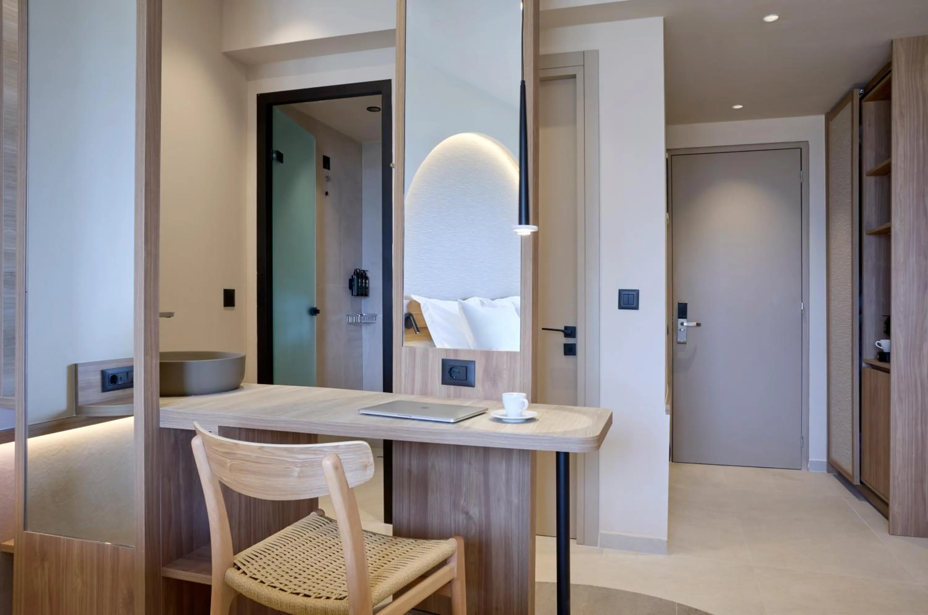 Seating area in Ammos Luxury Resort