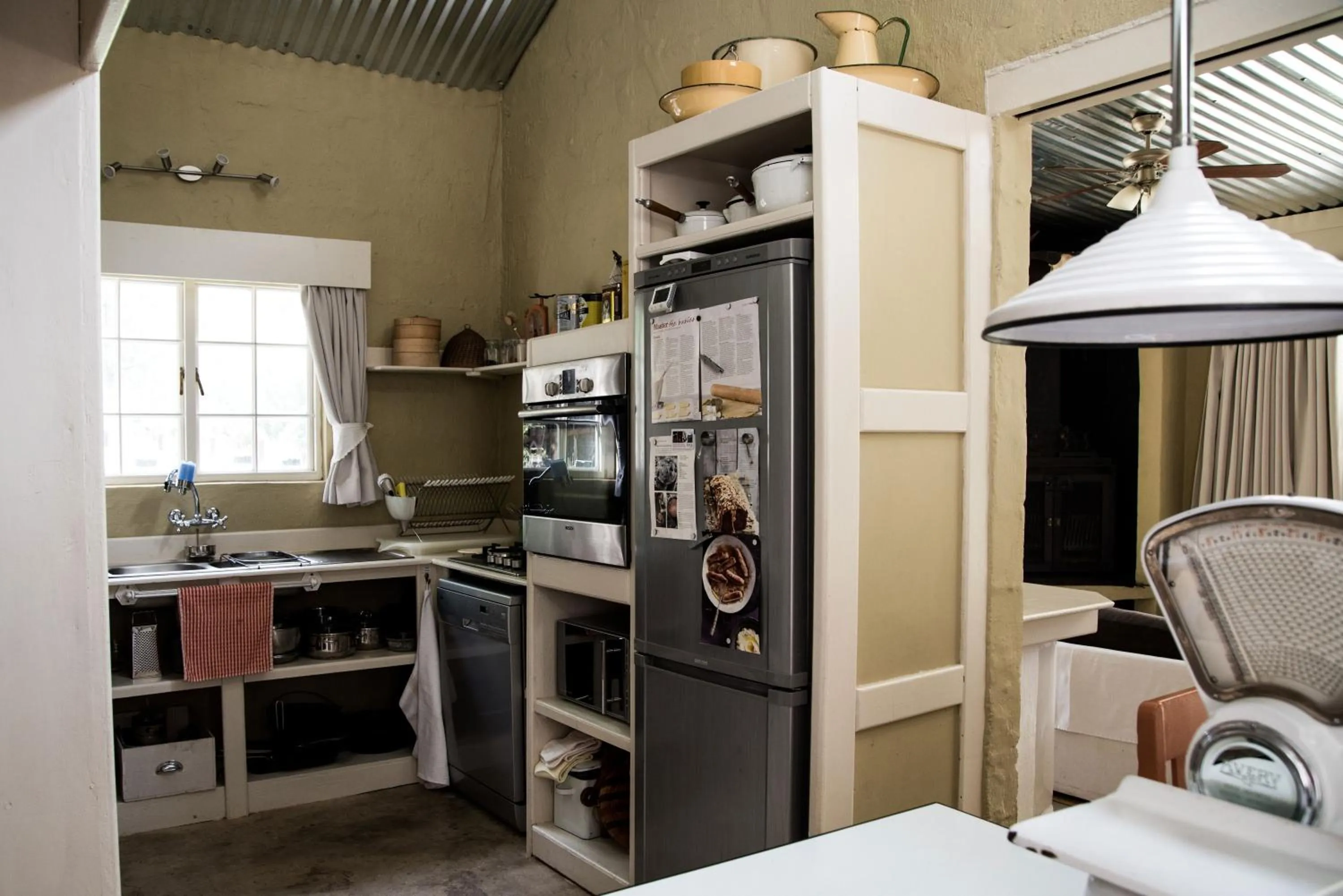 kitchen in Cleopatra Mountain Farmhouse