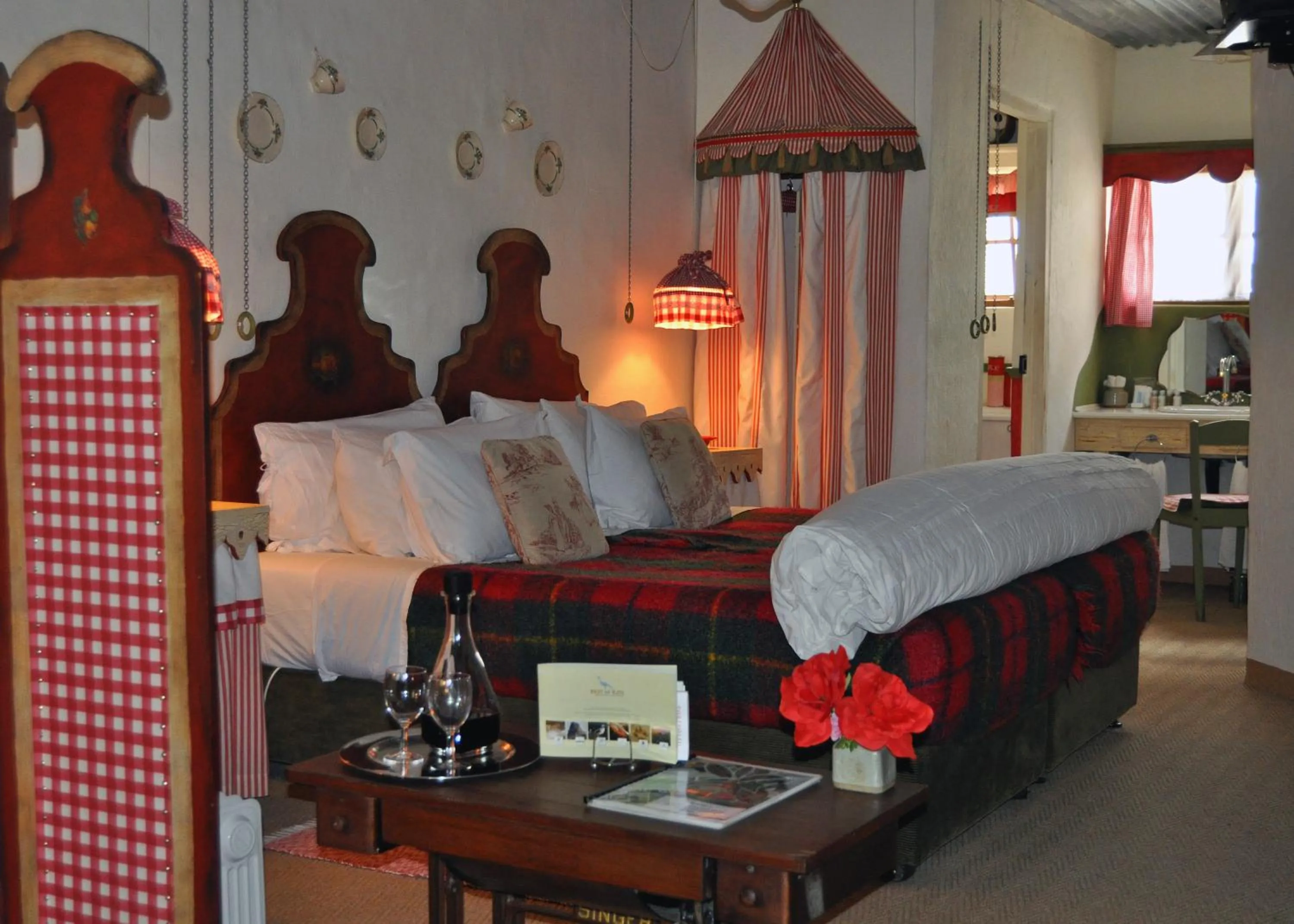 Bed in Cleopatra Mountain Farmhouse