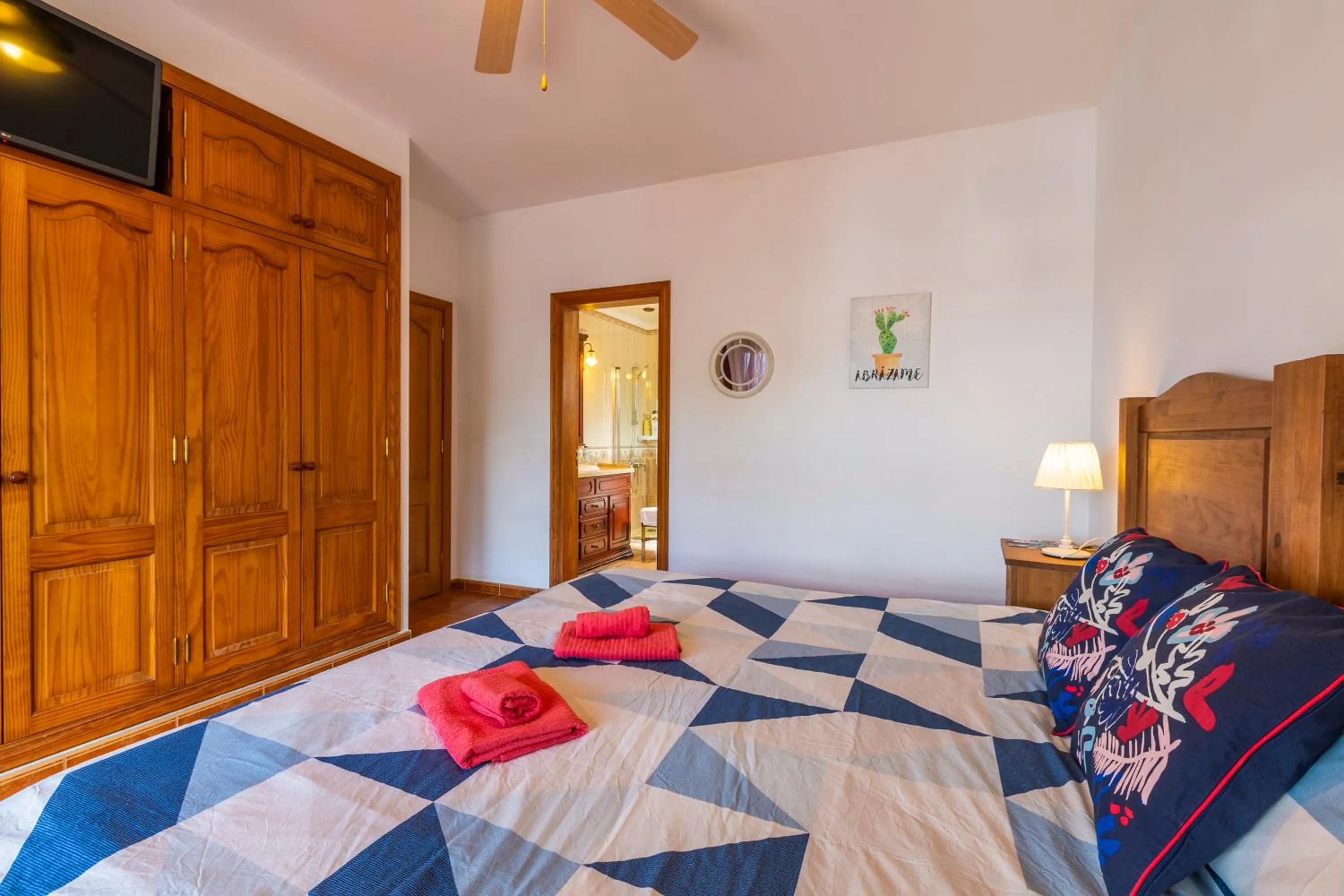 Bed in Timanfaya Casa Rural