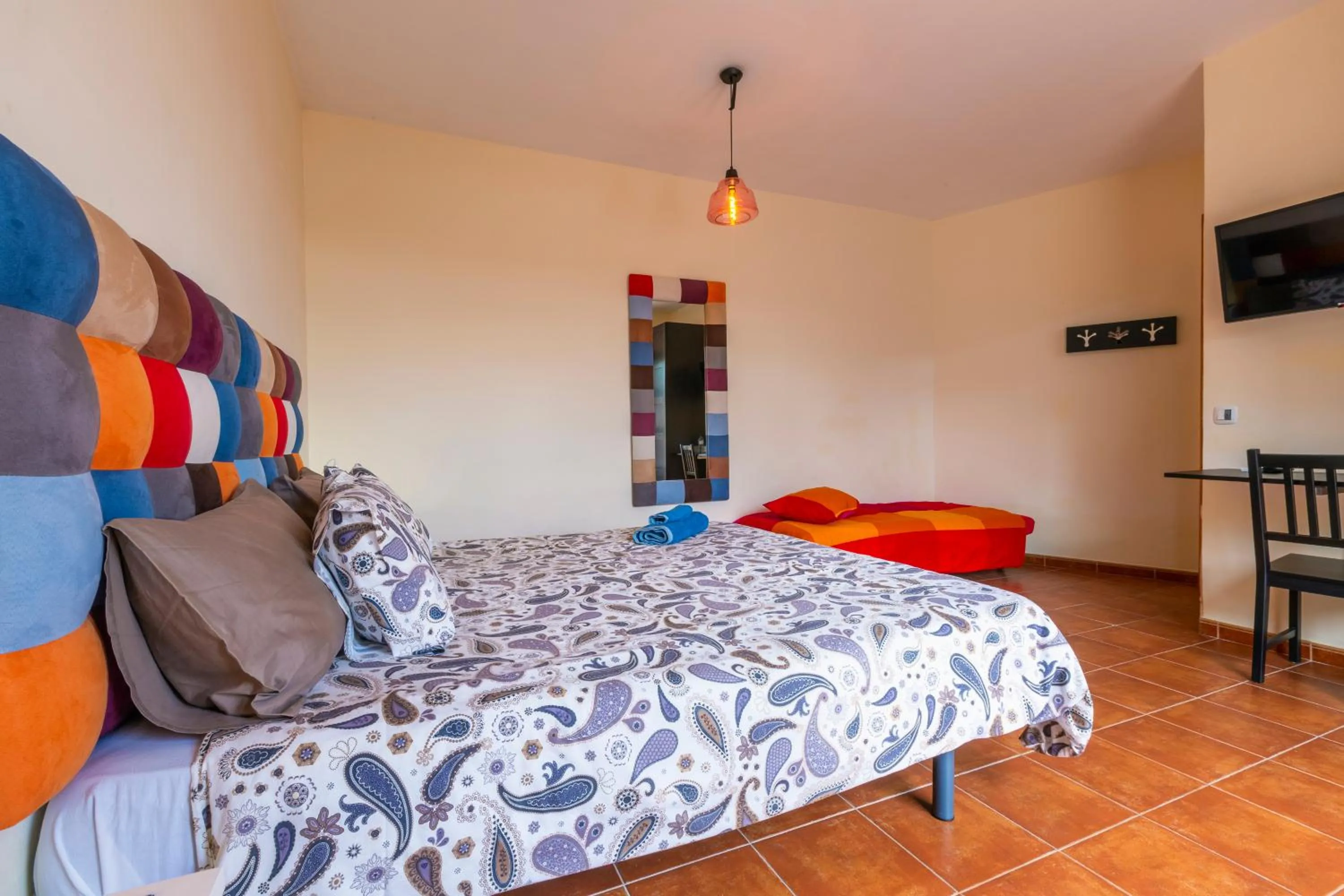 Bed in Timanfaya Casa Rural