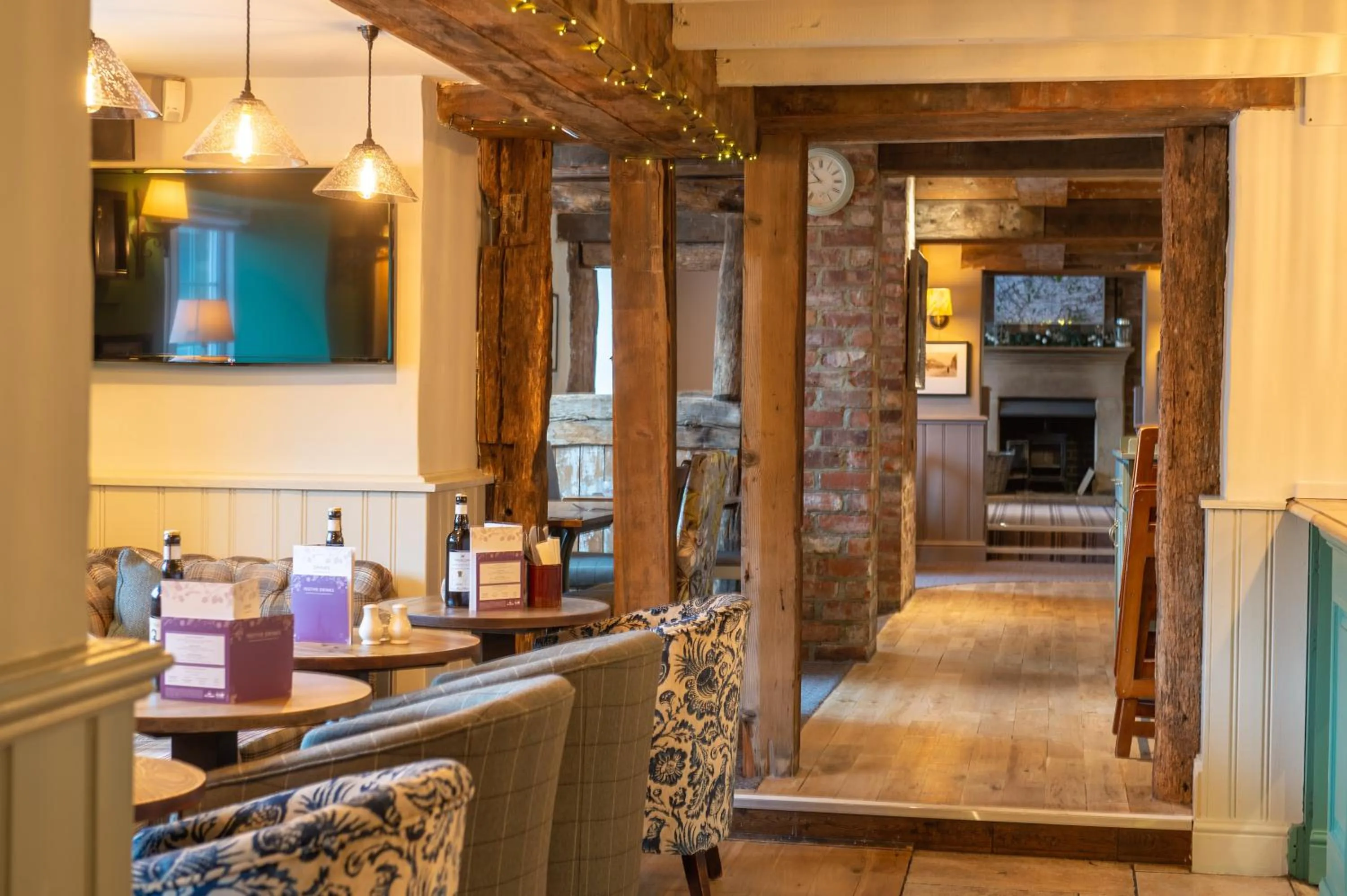 Lounge or bar in Cross Keys by Chef & Brewer Collection