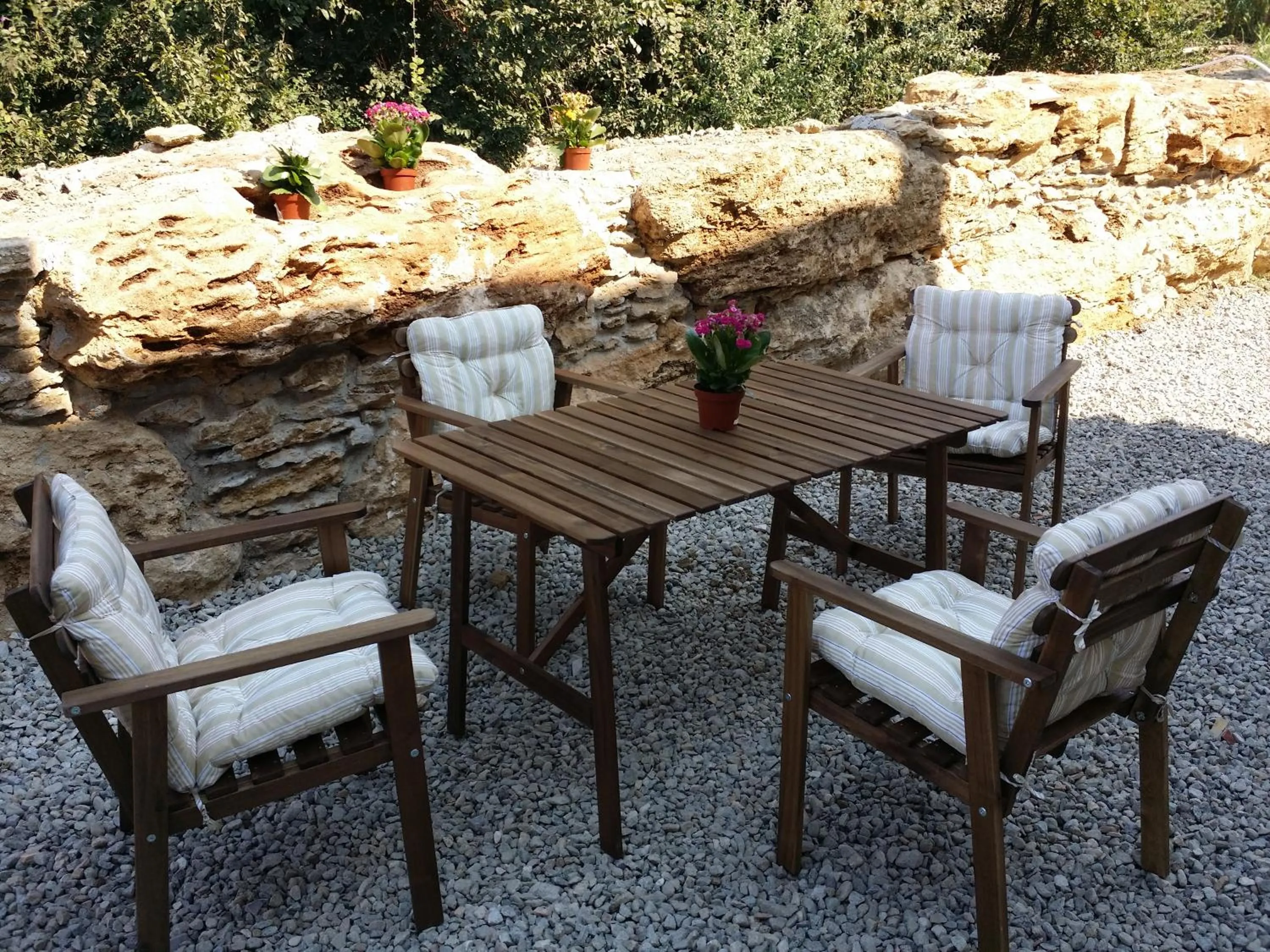 Garden in Le Castella B&B Restaurant