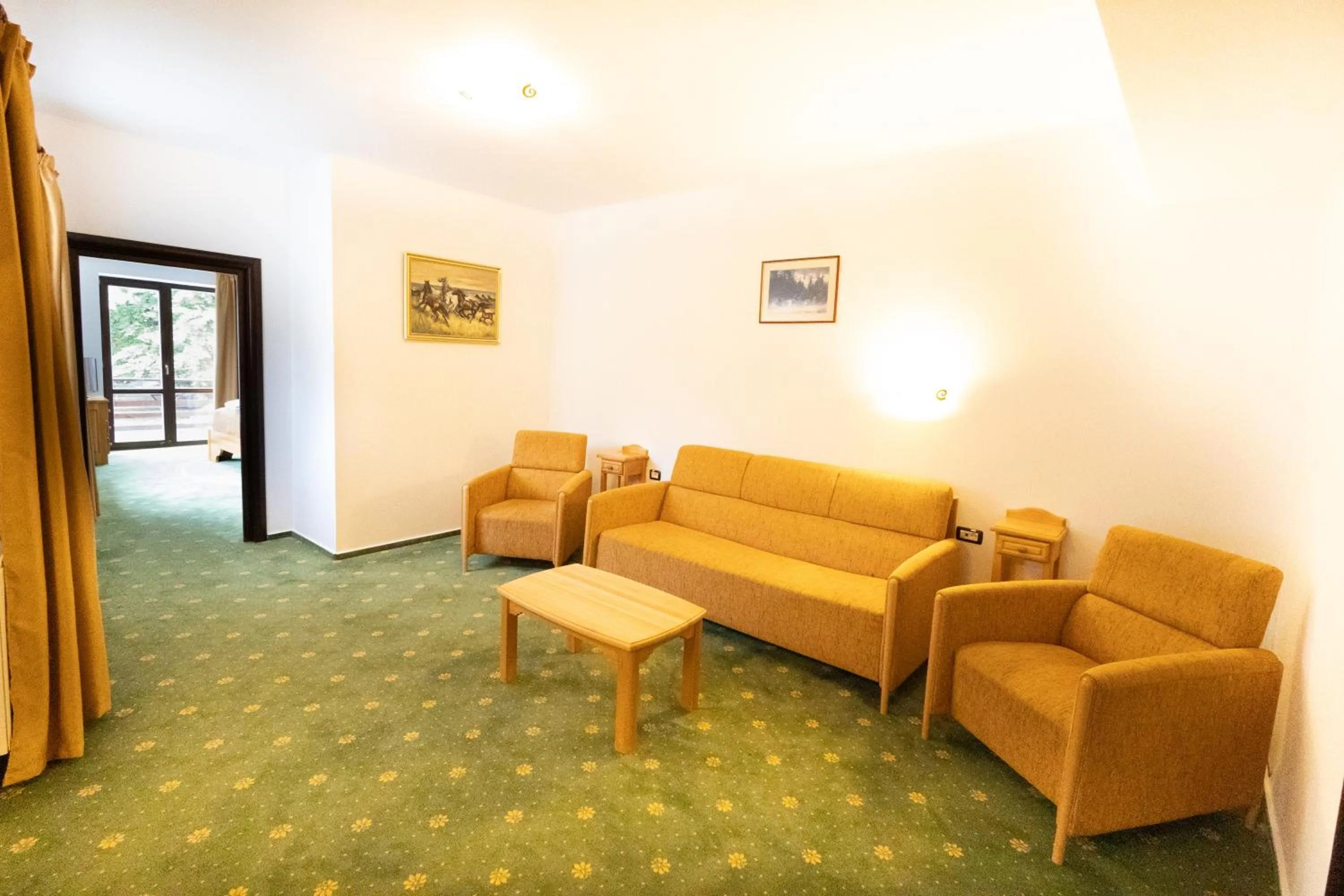 Living room in Hotel Casa Viorel jacuzzi & saunas