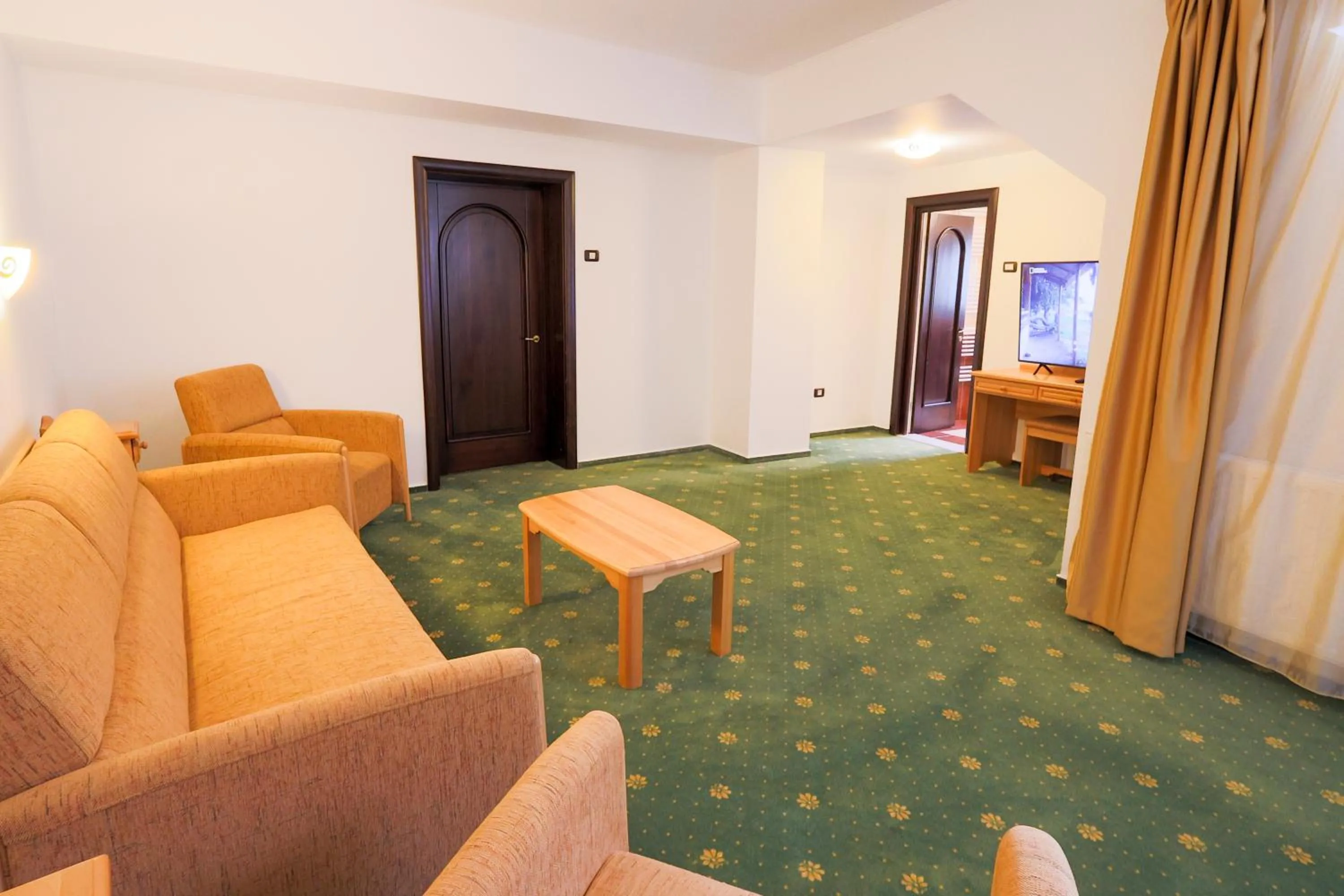 TV and multimedia in Hotel Casa Viorel jacuzzi & saunas