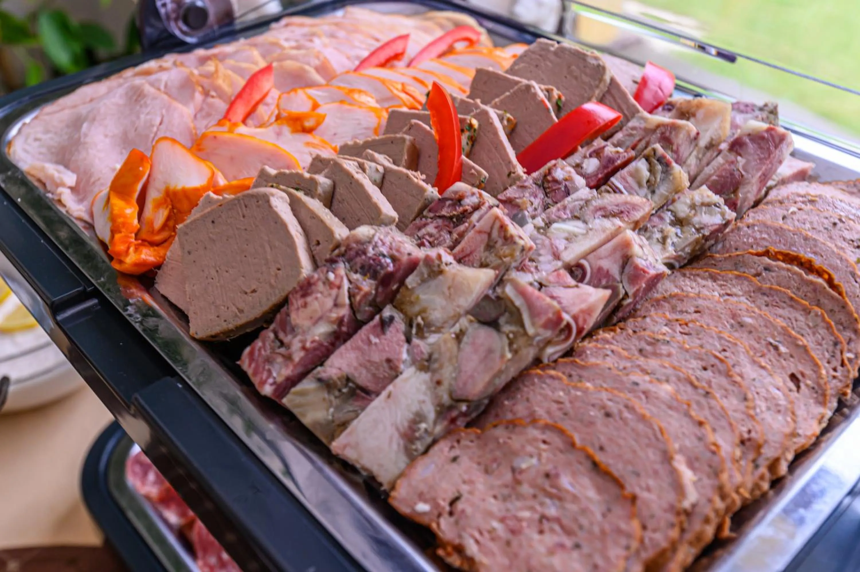 Food in Hotel Casa Viorel jacuzzi & saunas