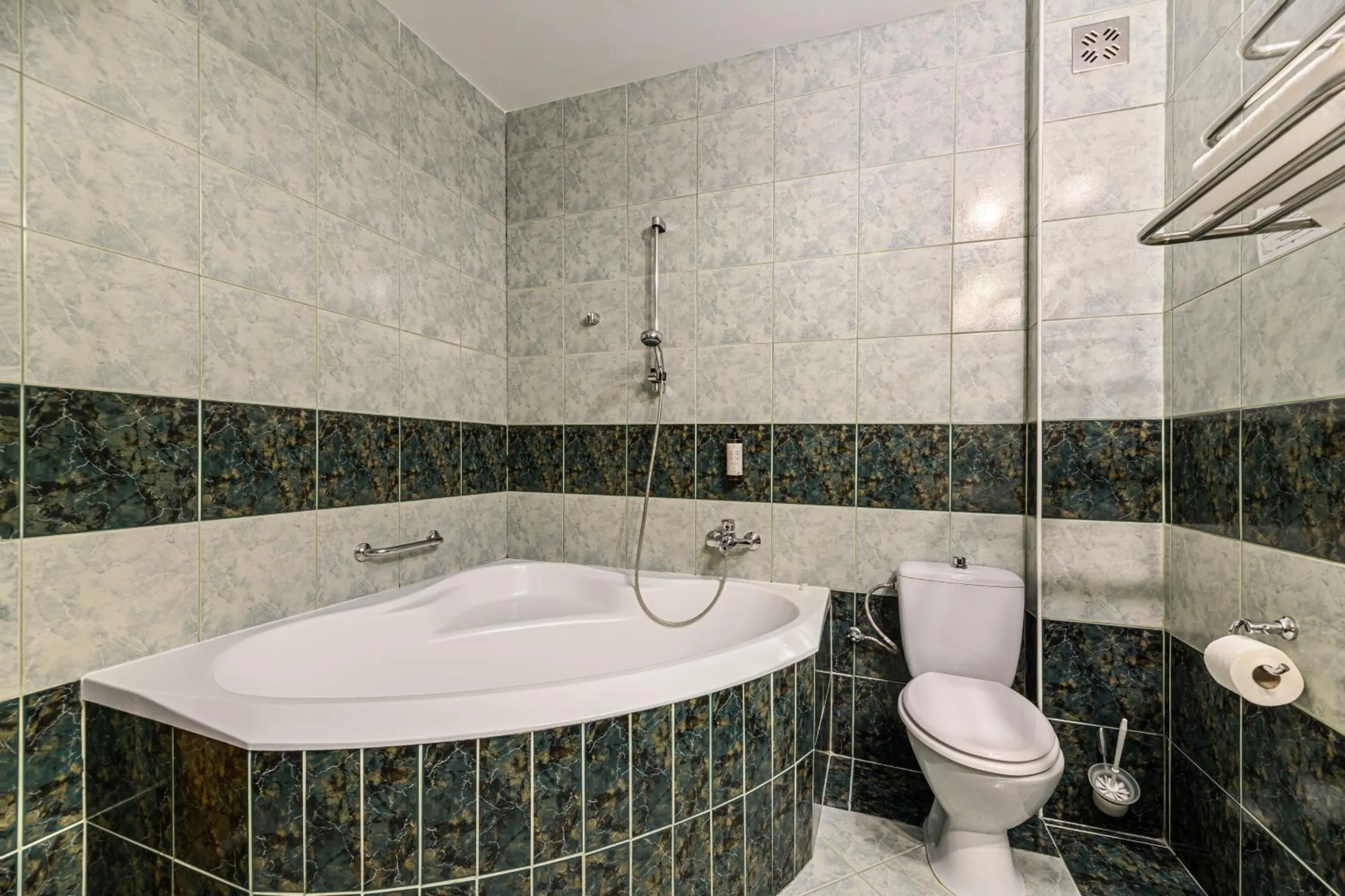 Toilet in Hotel Casa Viorel jacuzzi & saunas