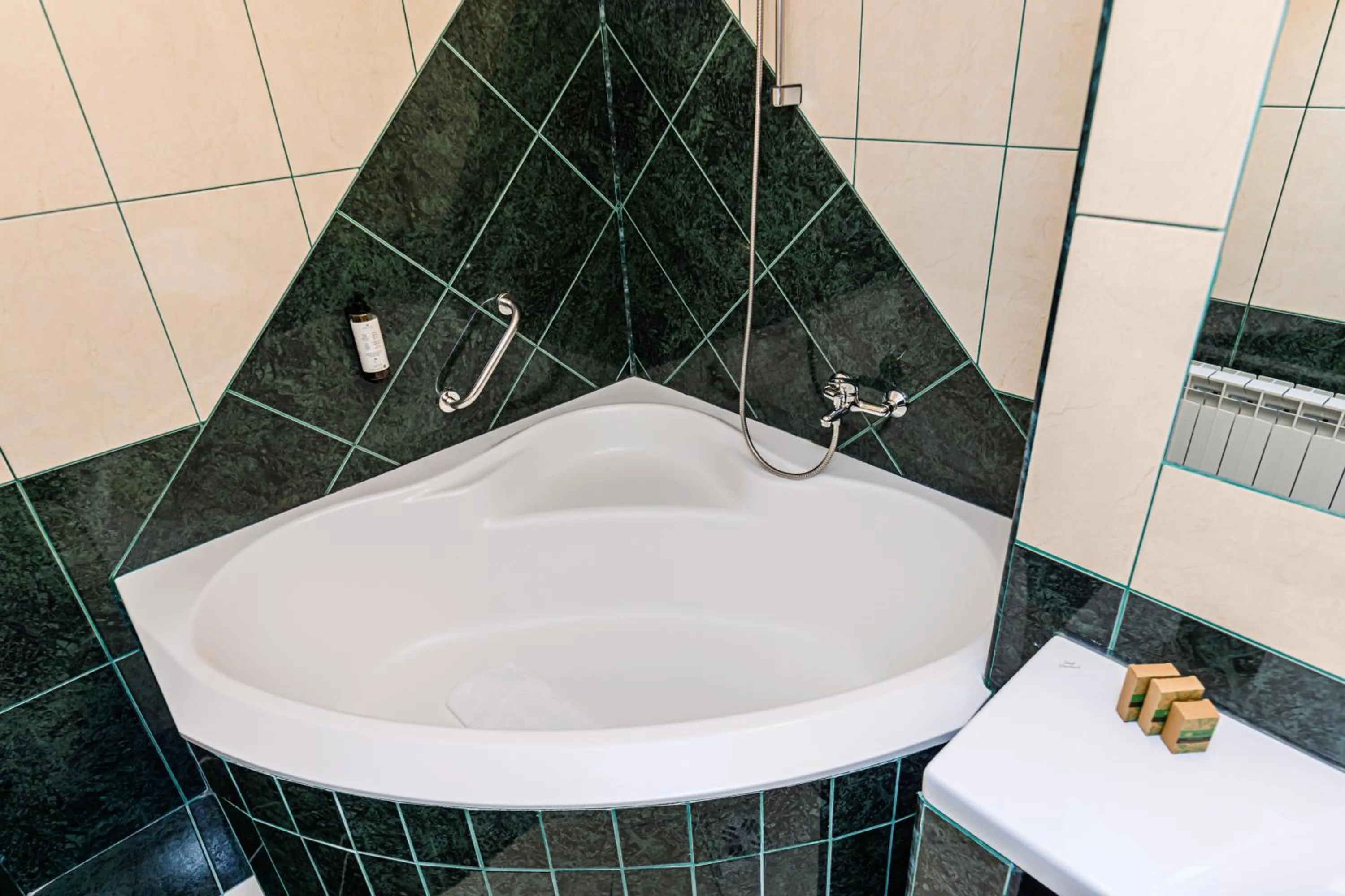 Bathroom in Hotel Casa Viorel jacuzzi & saunas