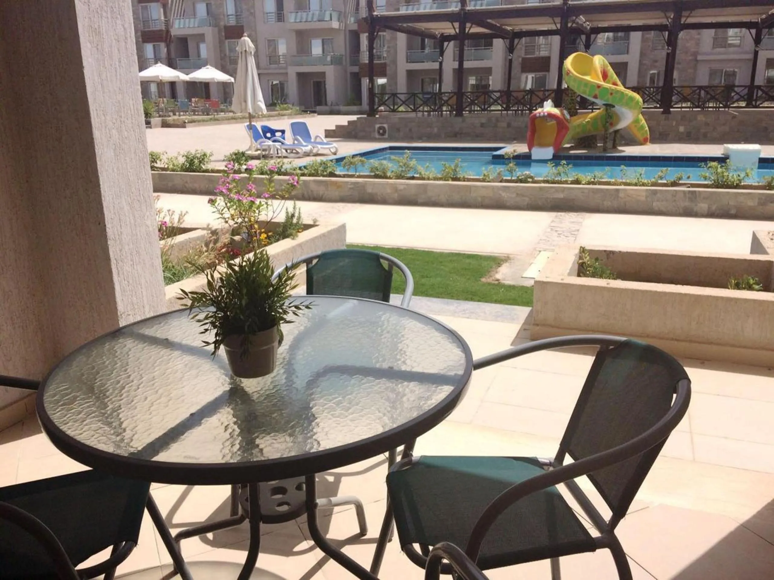 Balcony/Terrace in Elite Residence Aqua Park