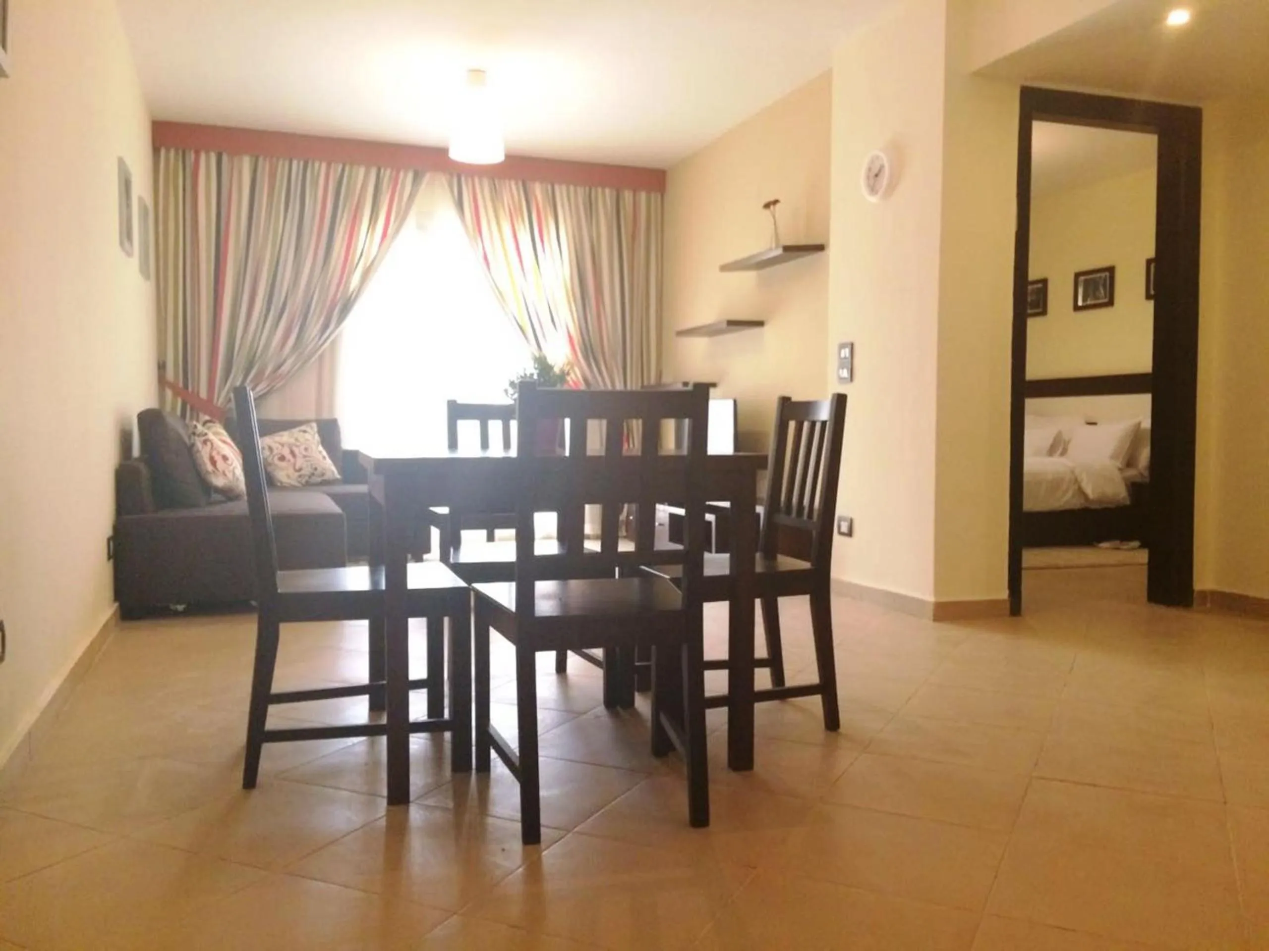 Living room in Elite Residence Aqua Park