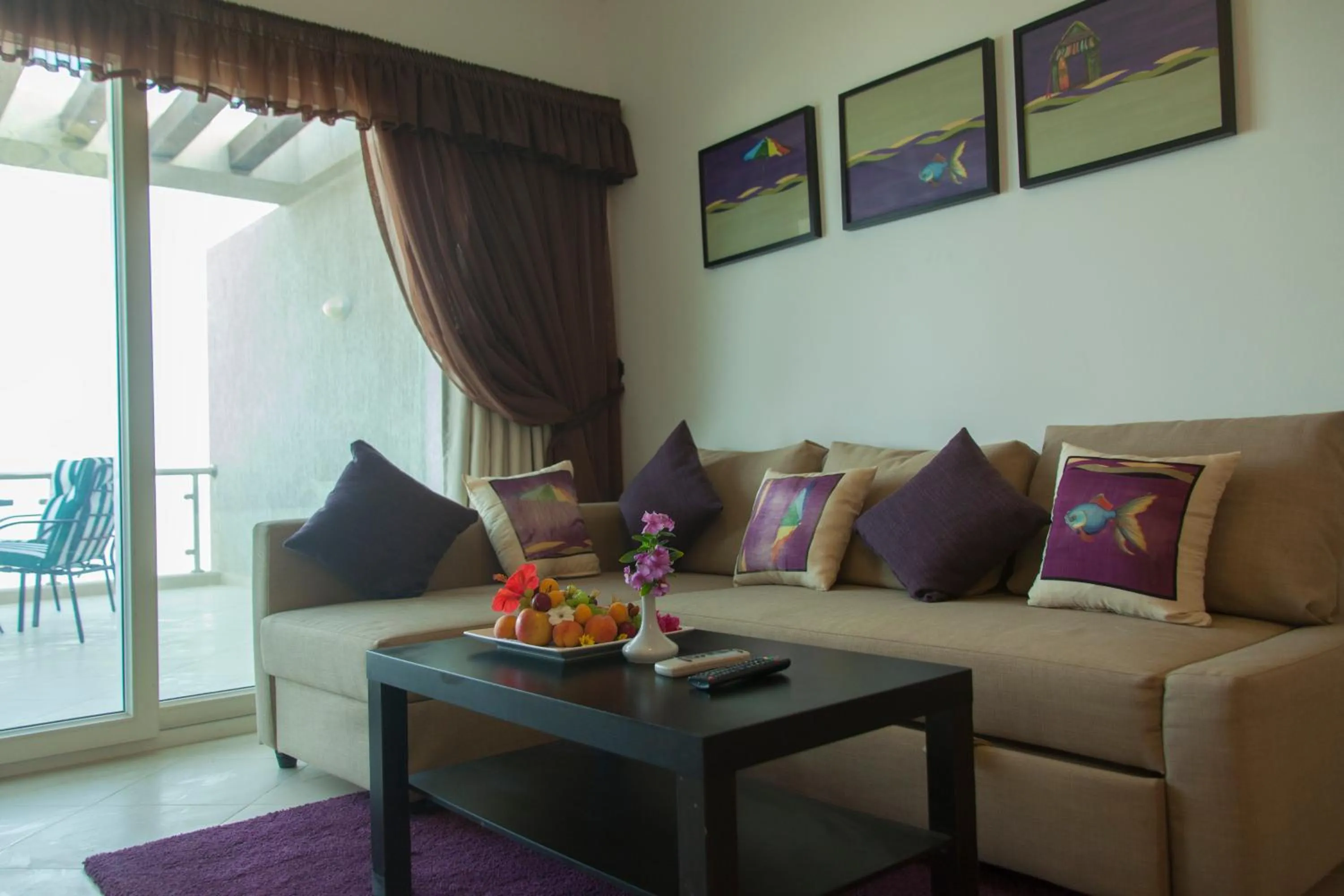 Balcony/Terrace in Elite Residence Aqua Park