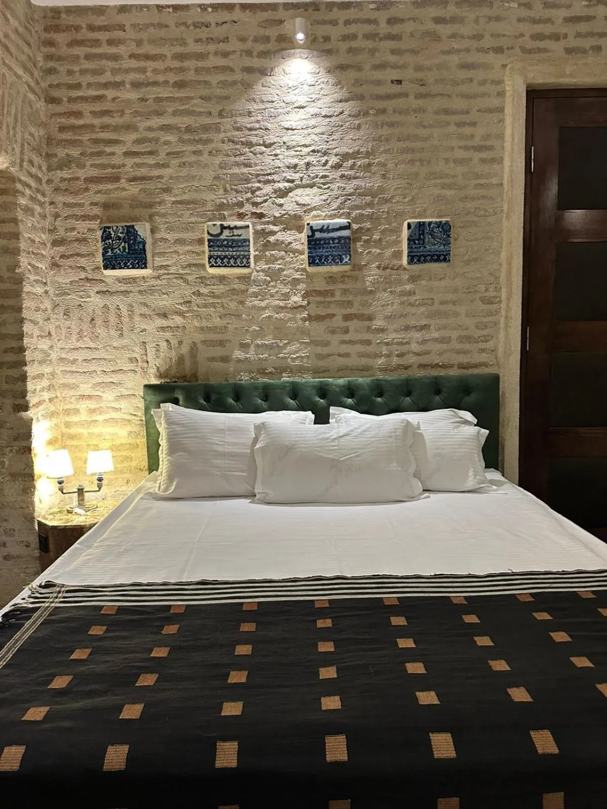 Bed in Castle in Old Town