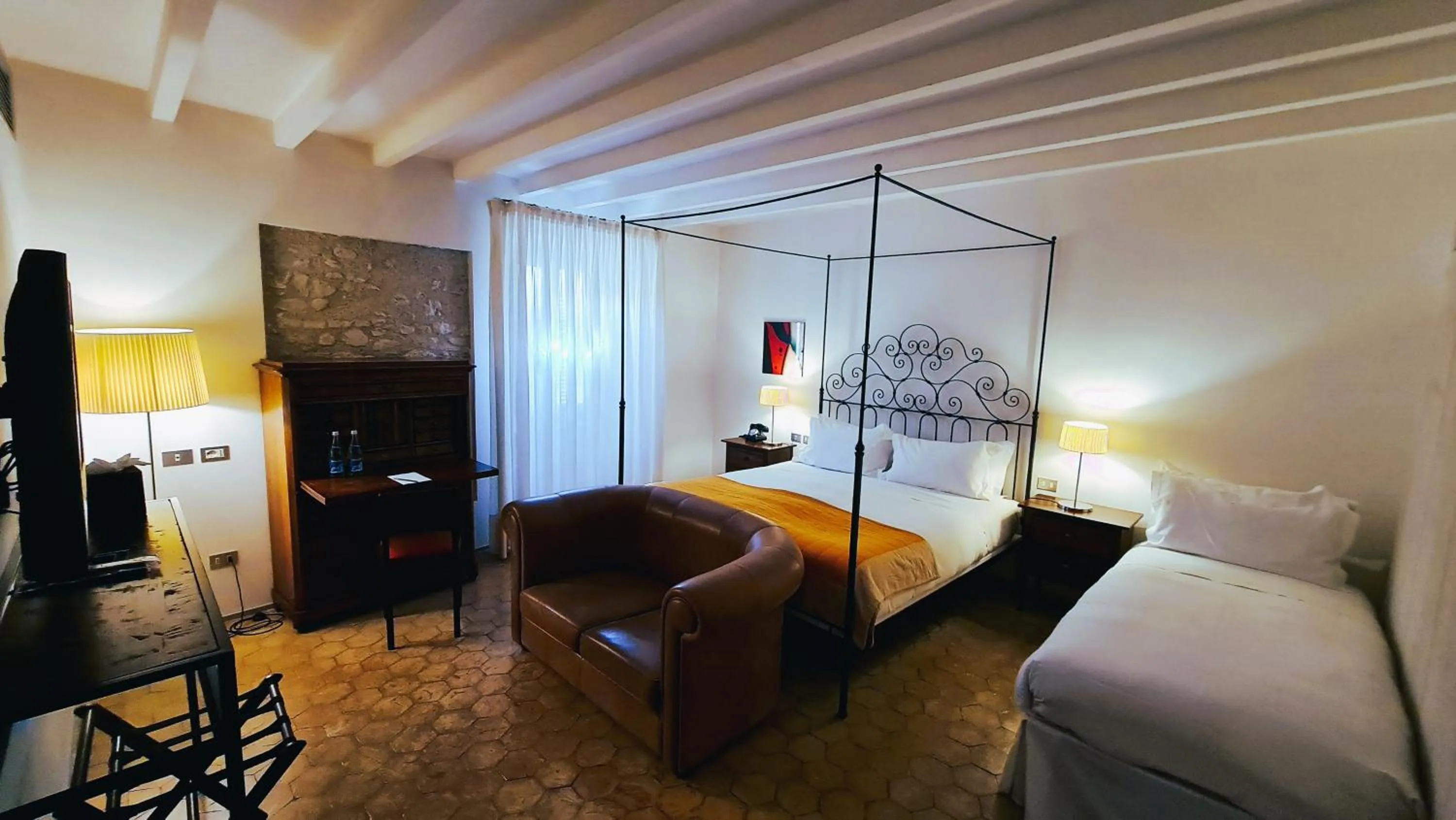 Bedroom, Bed in Relais & Chateaux Palazzo Seneca