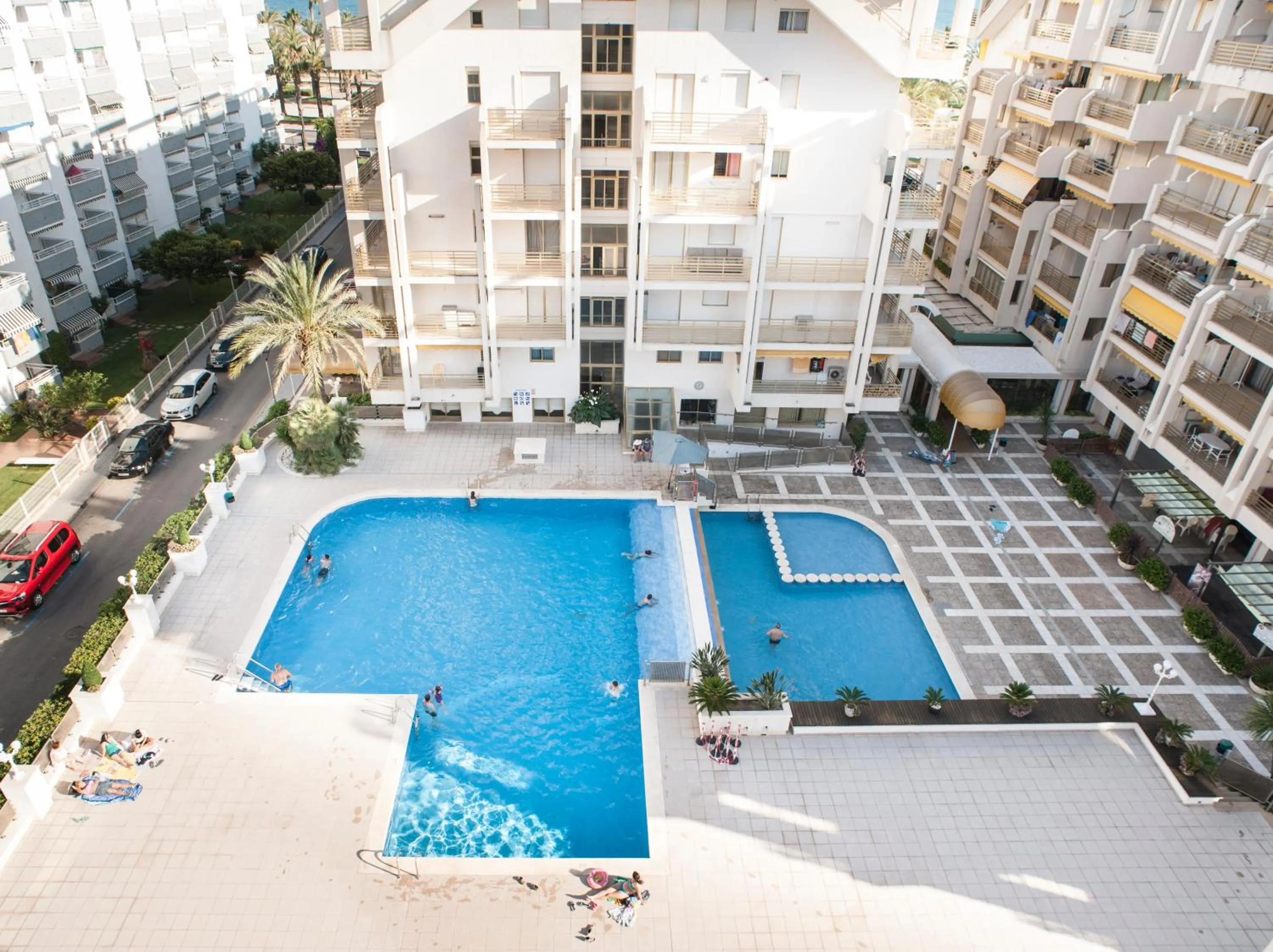 Pool view in L'Eixideta