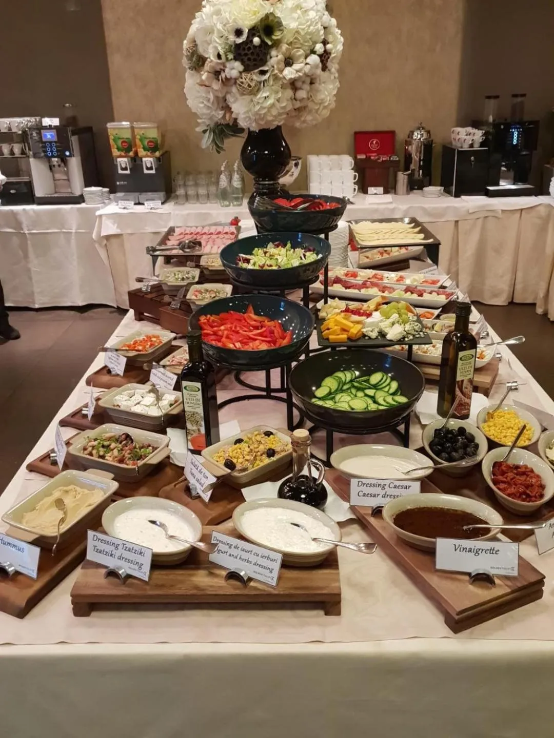 Buffet breakfast in Golden Tulip Ana Dome Hotel