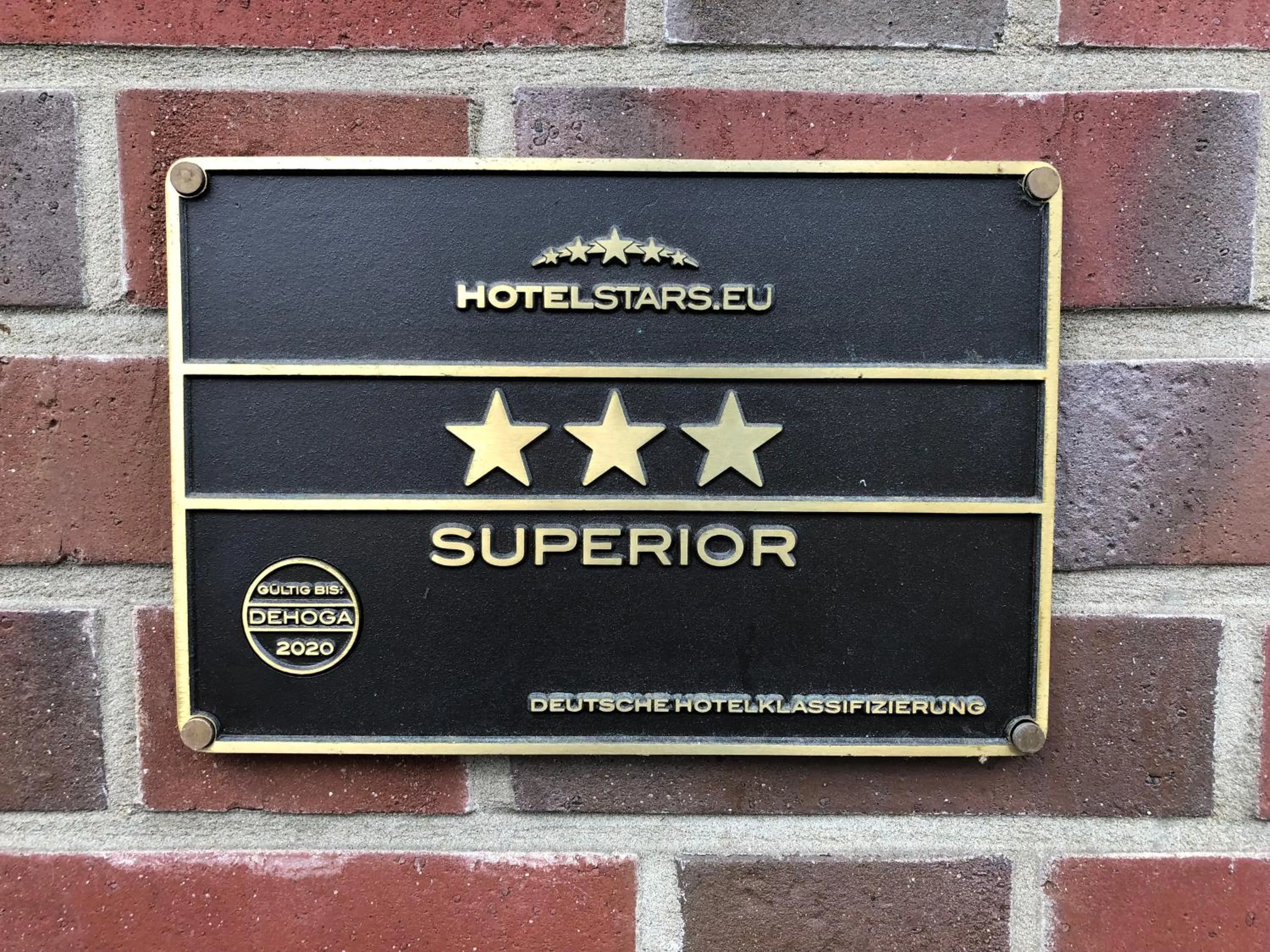 Certificate/Award in Hotel Isenbütteler Hof