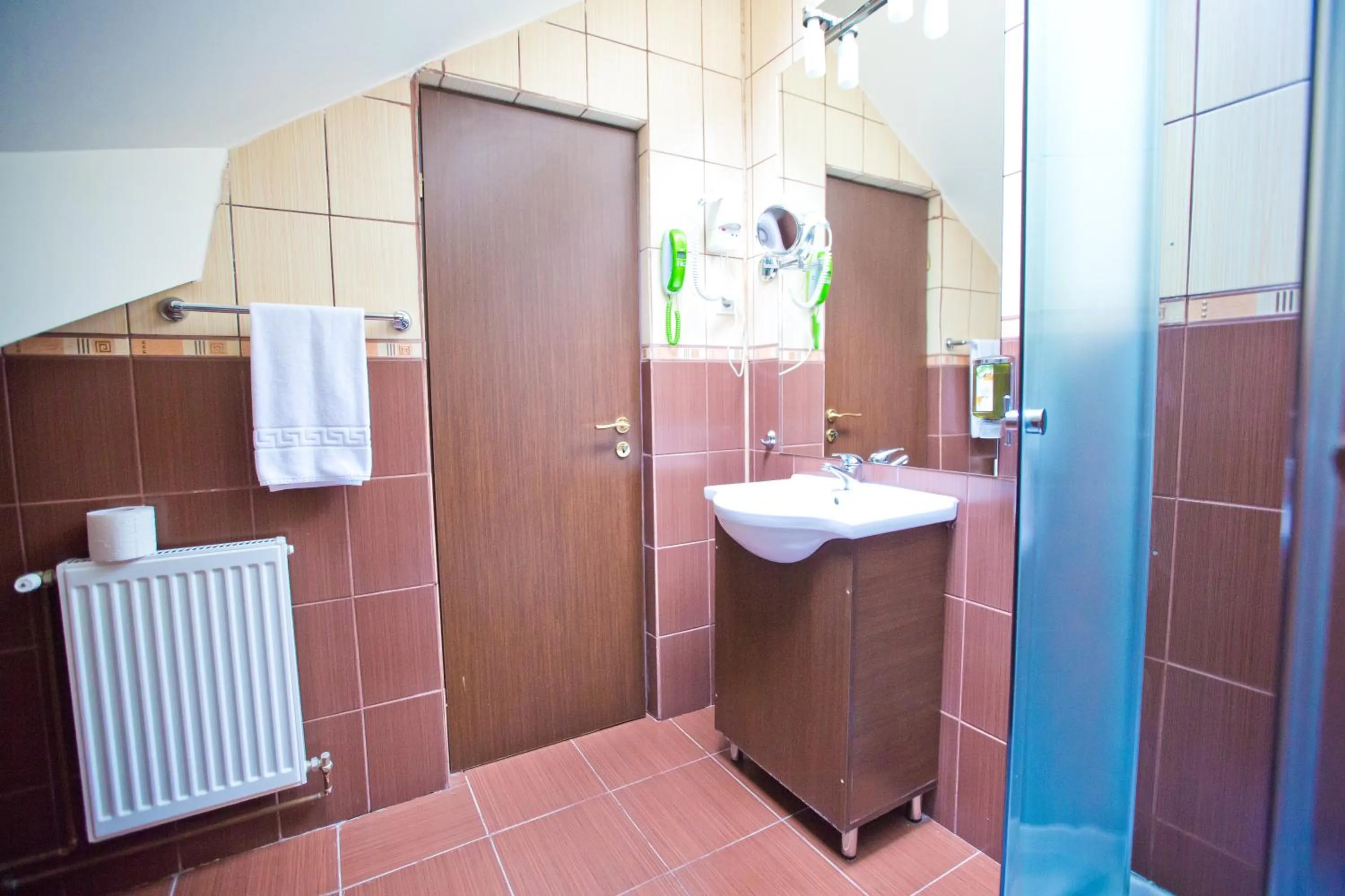 Bathroom in Hotel Piemonte