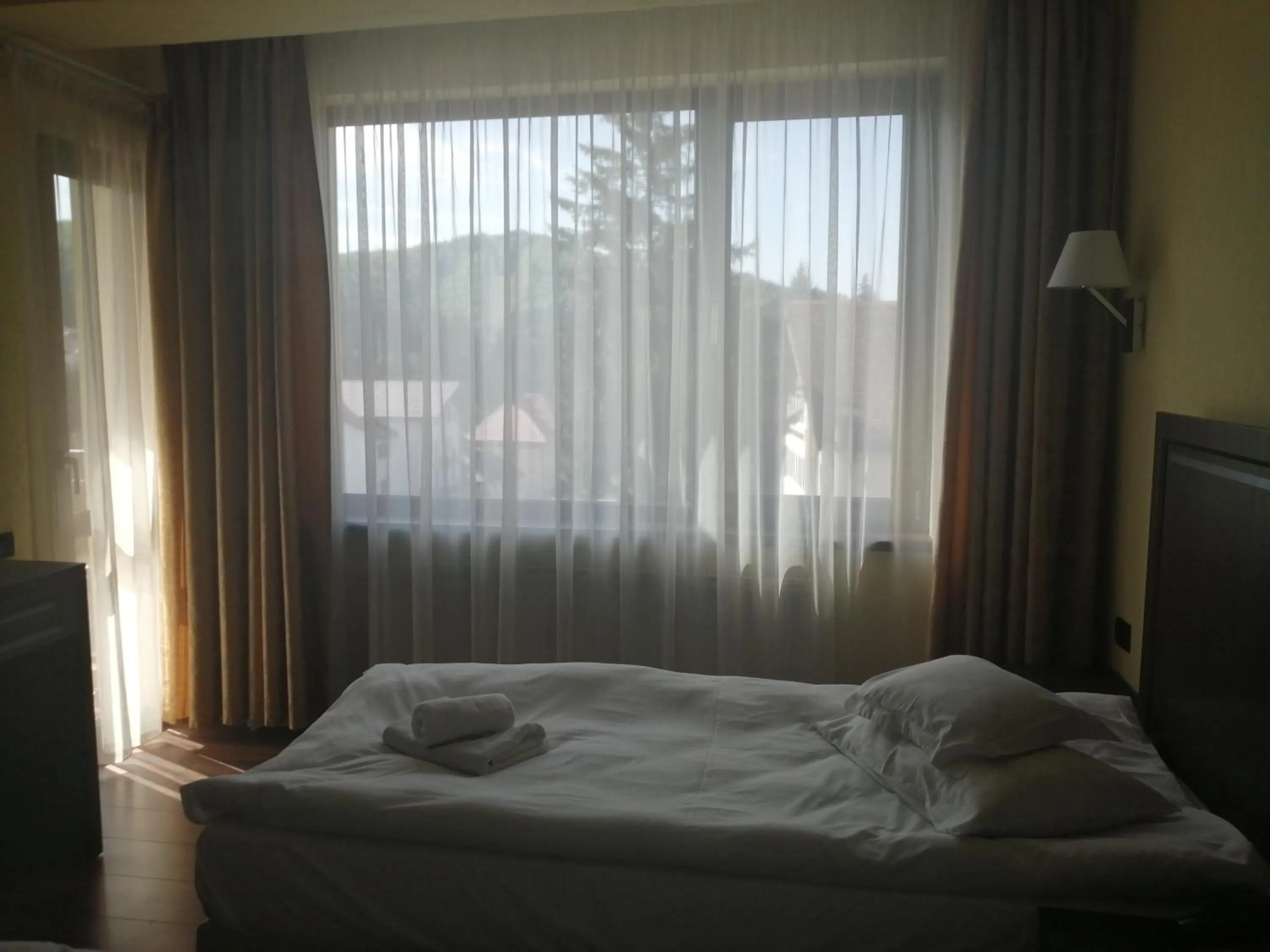 Bed in Hotel Piemonte