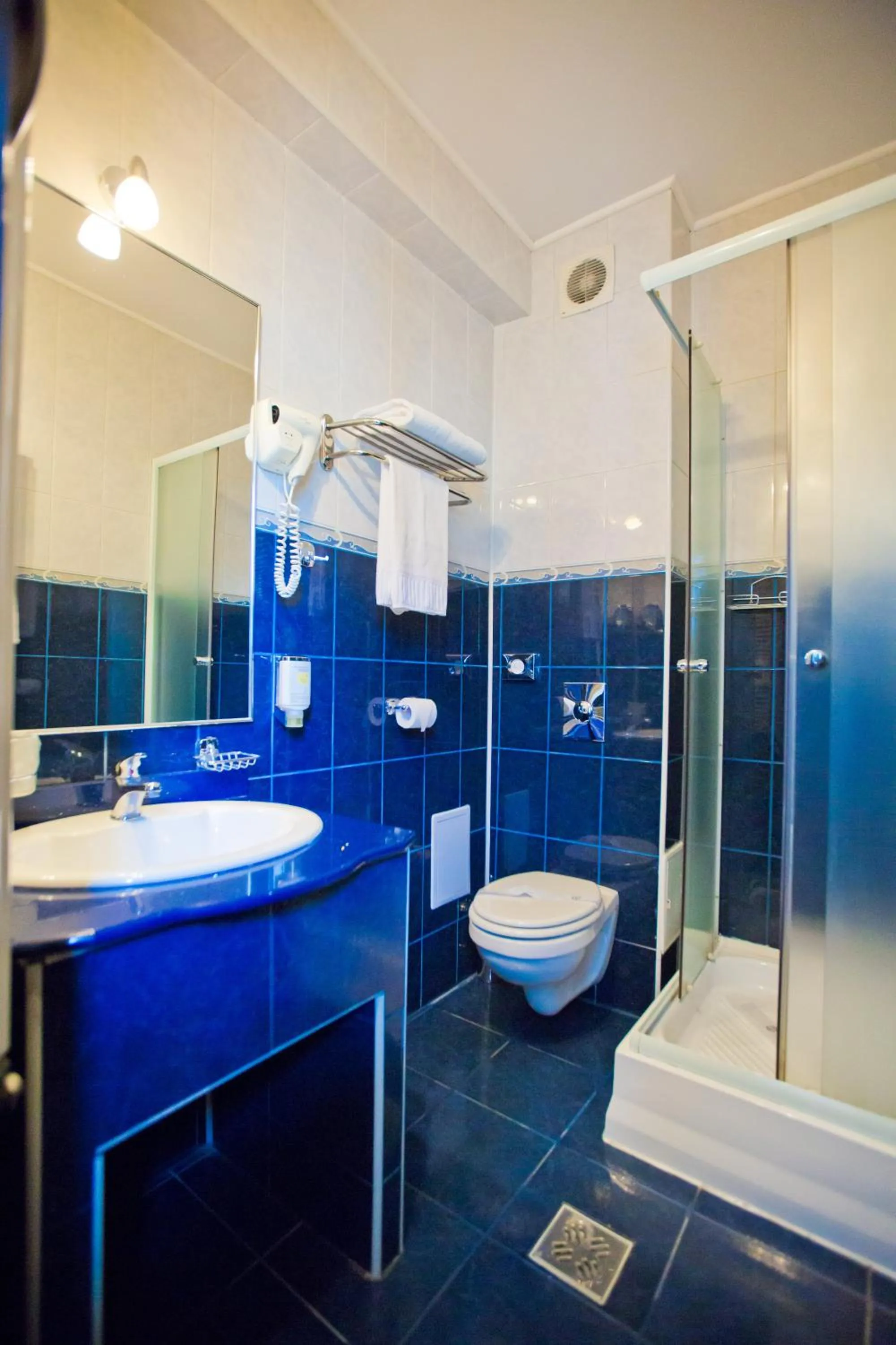 Bathroom in Hotel Piemonte