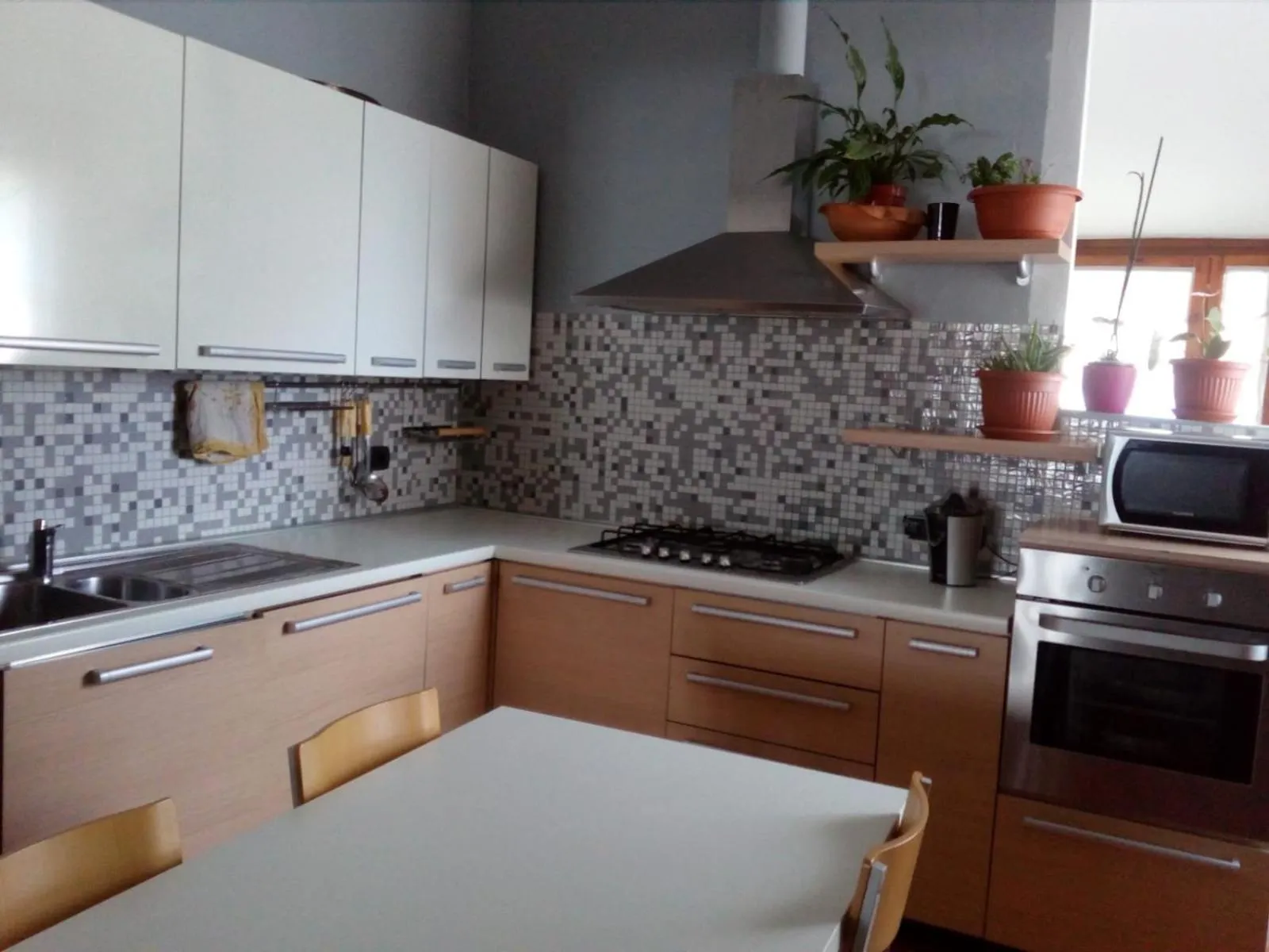 Kitchen or kitchenette in B&B La Forcella