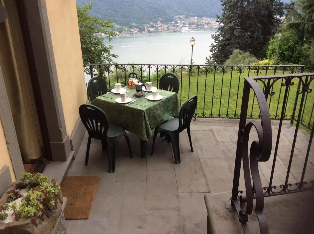 Patio in B&B La Forcella