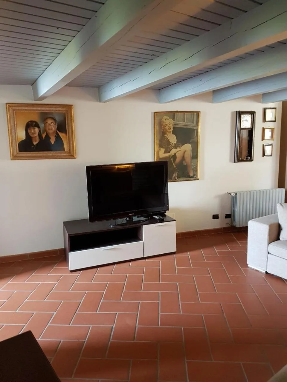 Living room in B&B La Forcella