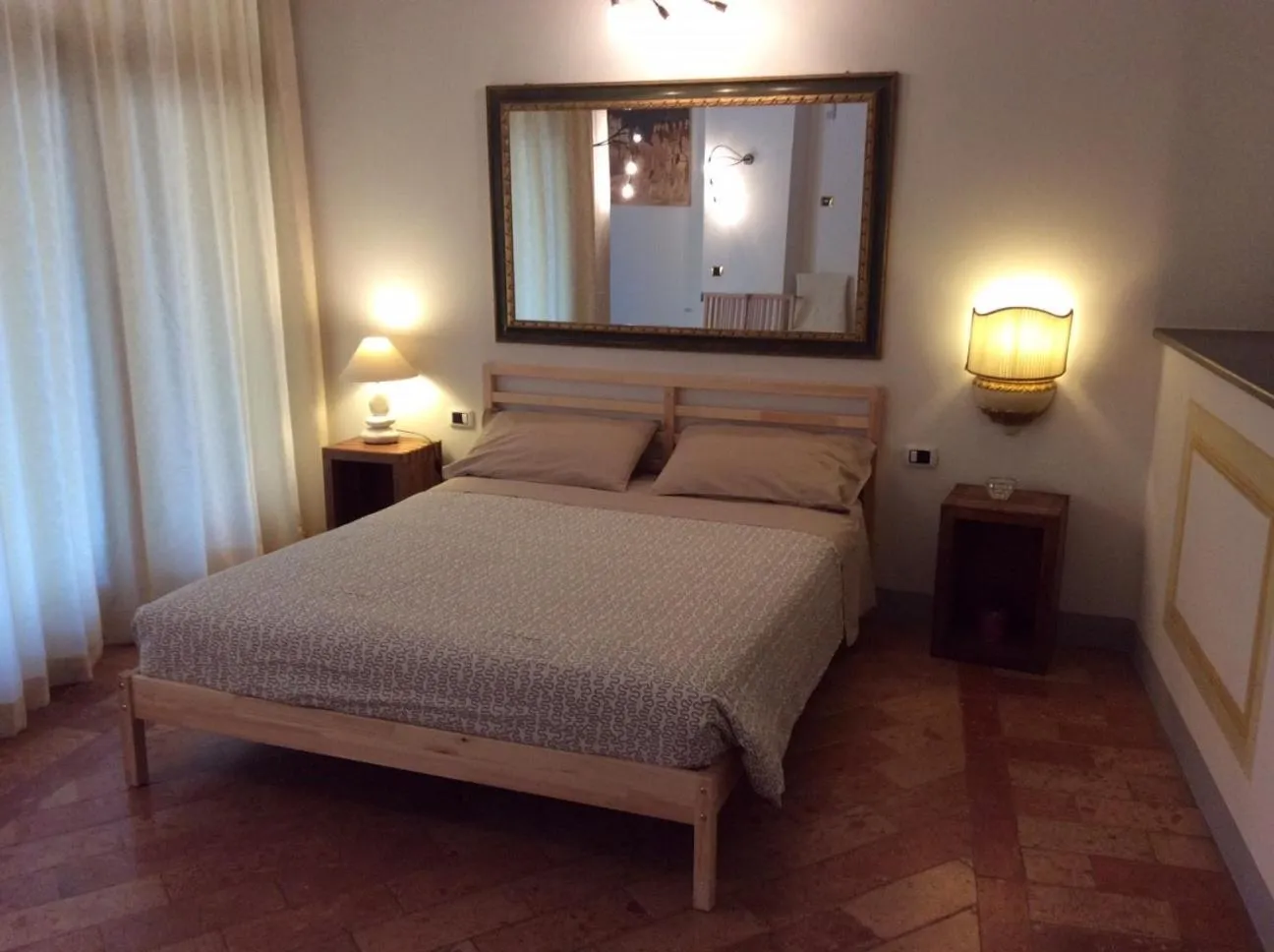 Bedroom, Bed in B&B La Forcella