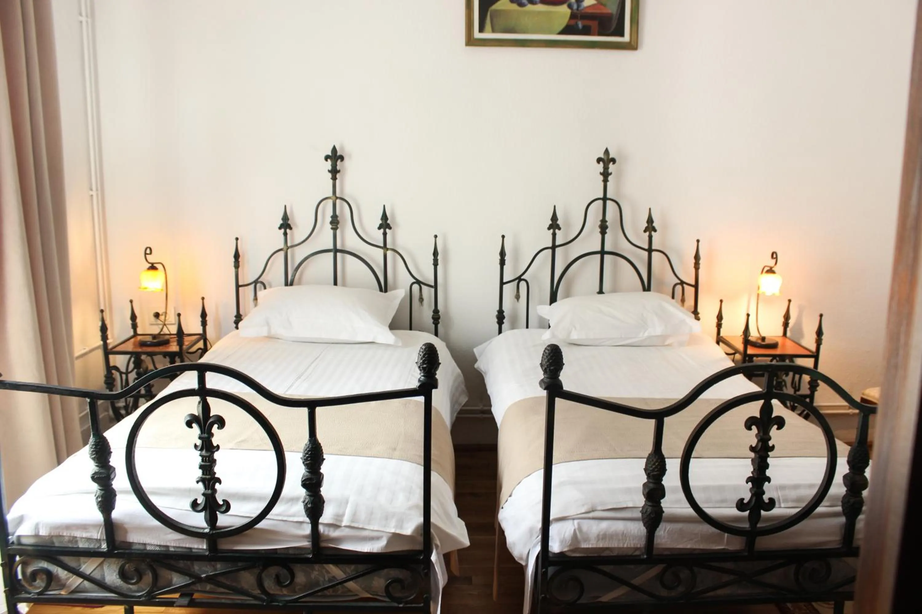 Bed in Hunter Prince Castle Hotel