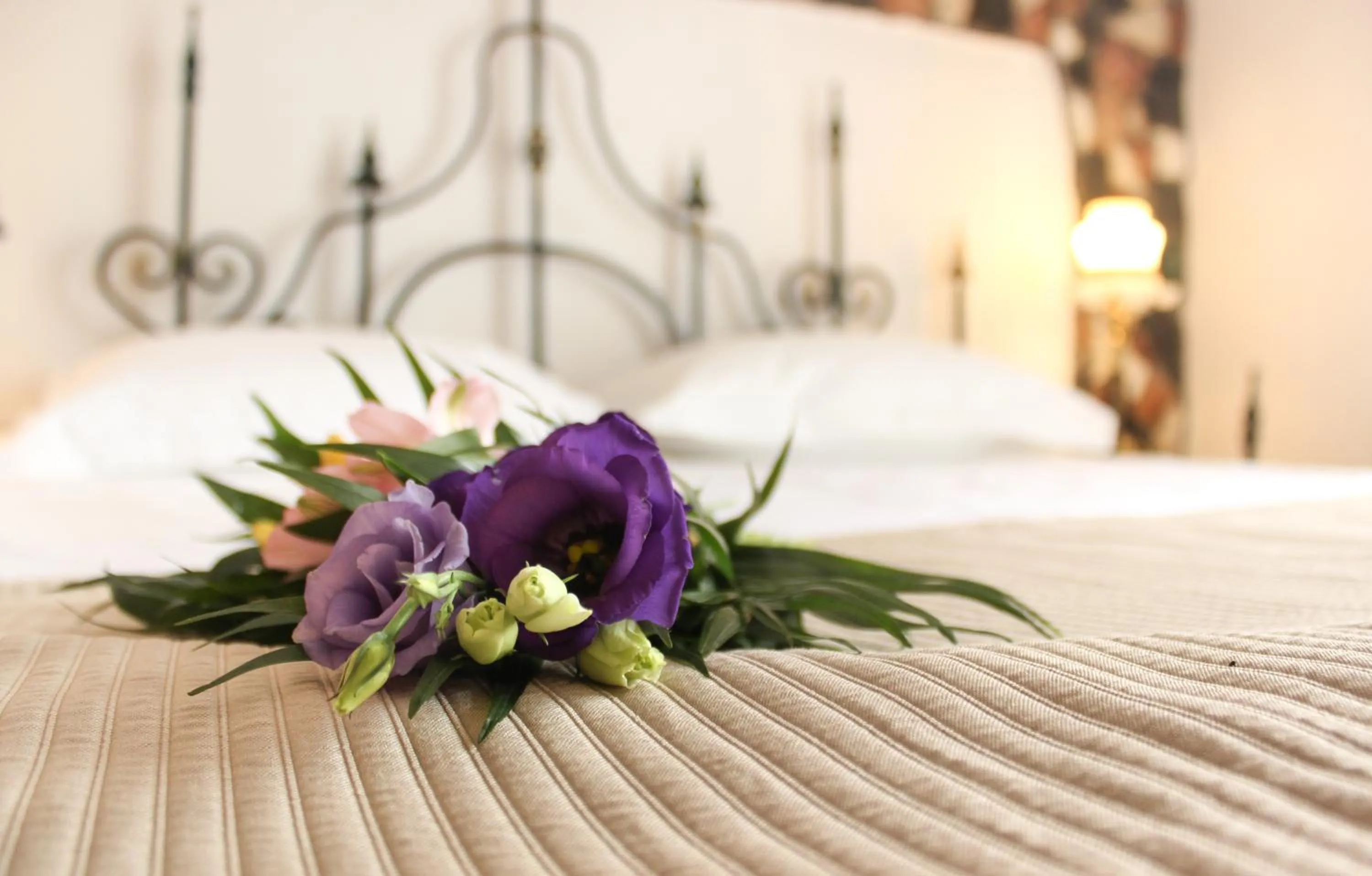 Bed in Hunter Prince Castle Hotel