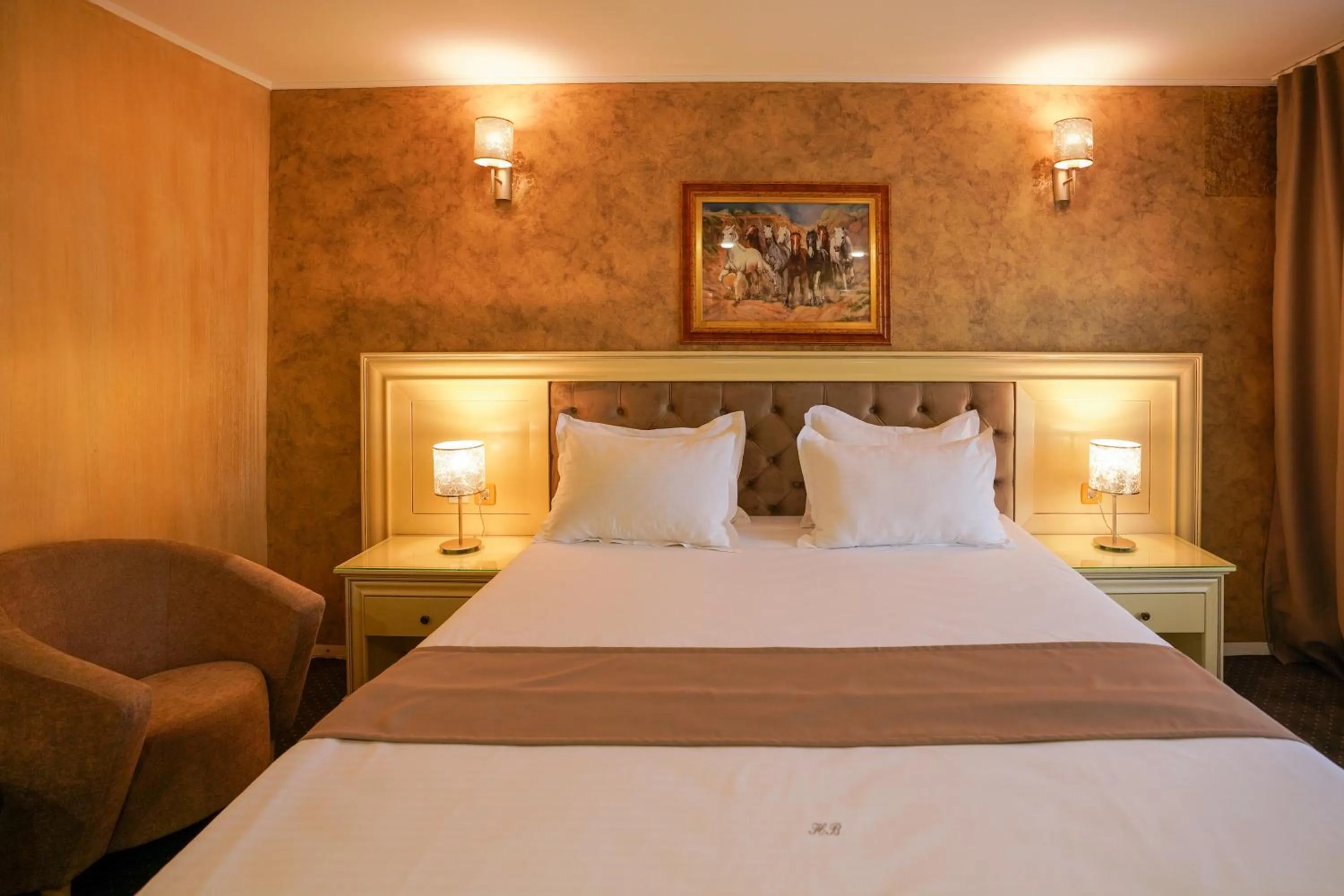 Bed in Hotel Bulevard