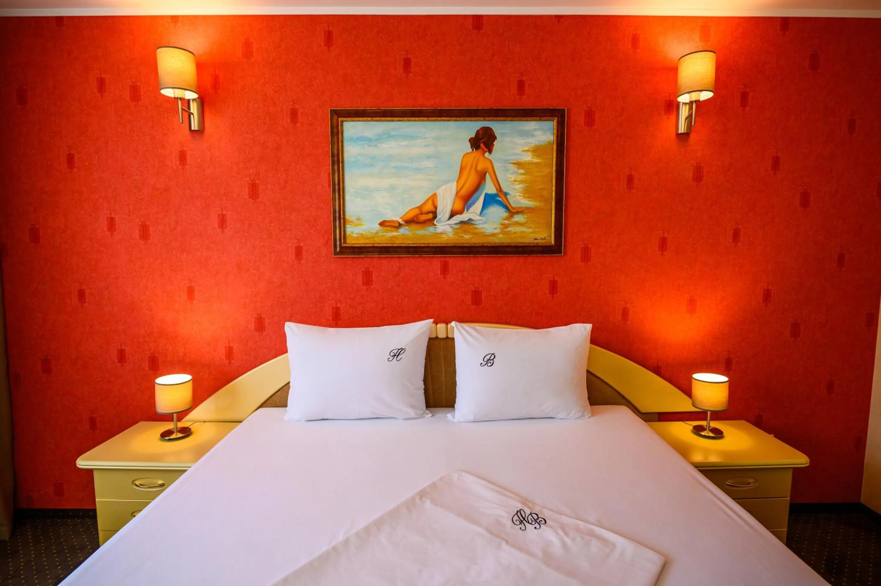 Bed in Hotel Bulevard