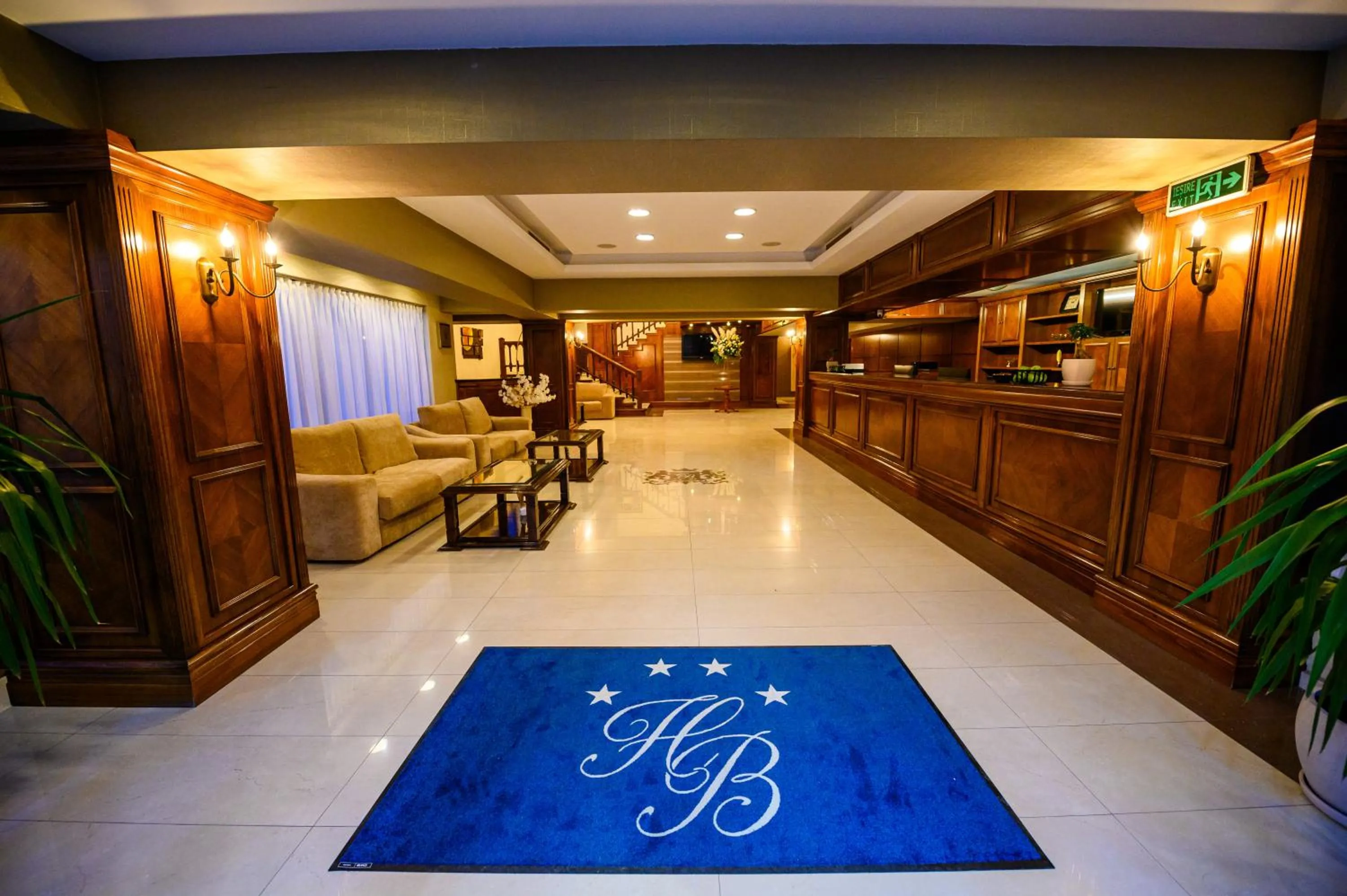 Lobby or reception in Hotel Bulevard