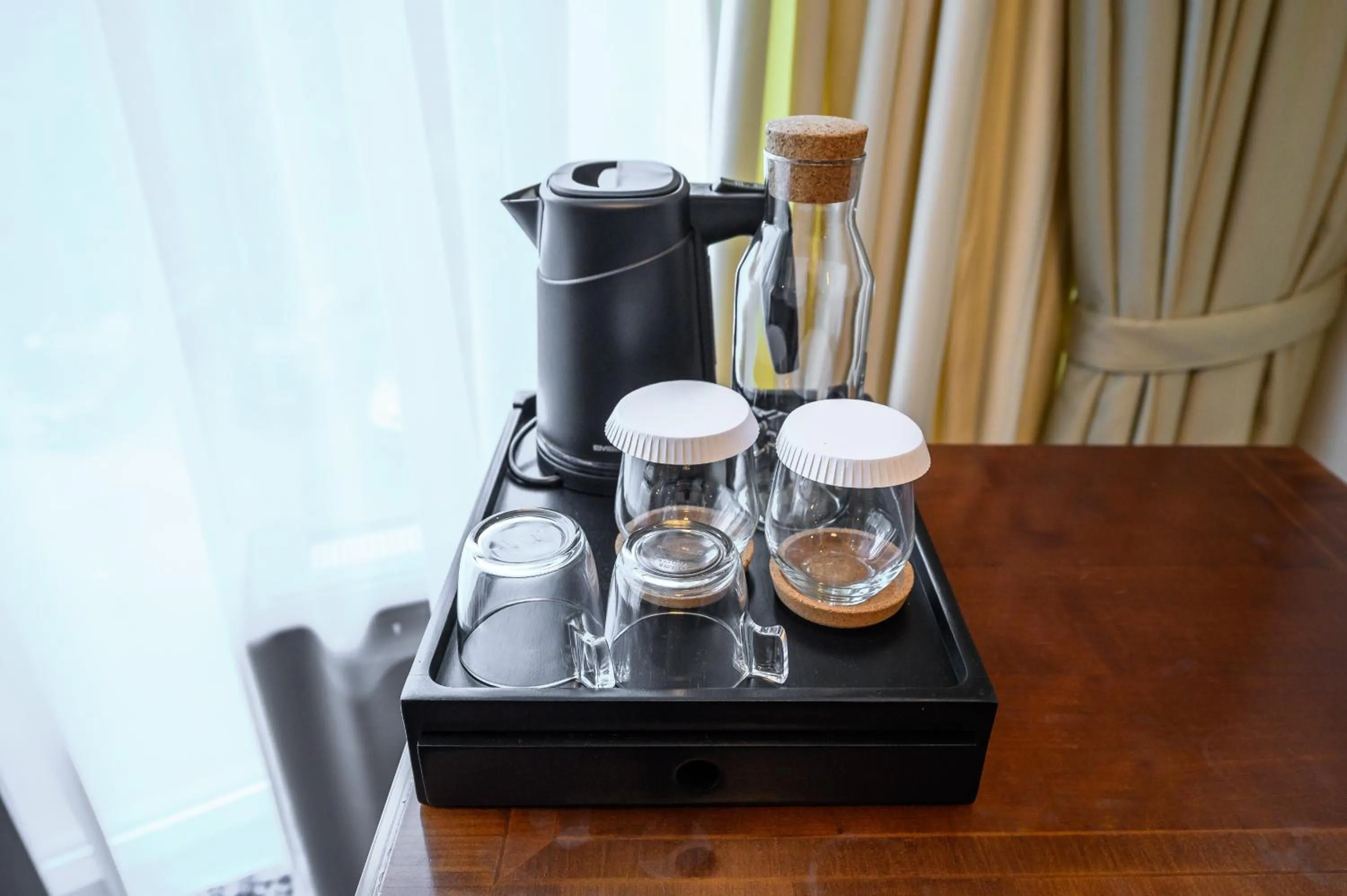 Coffee/tea facilities in Hotel Bulevard