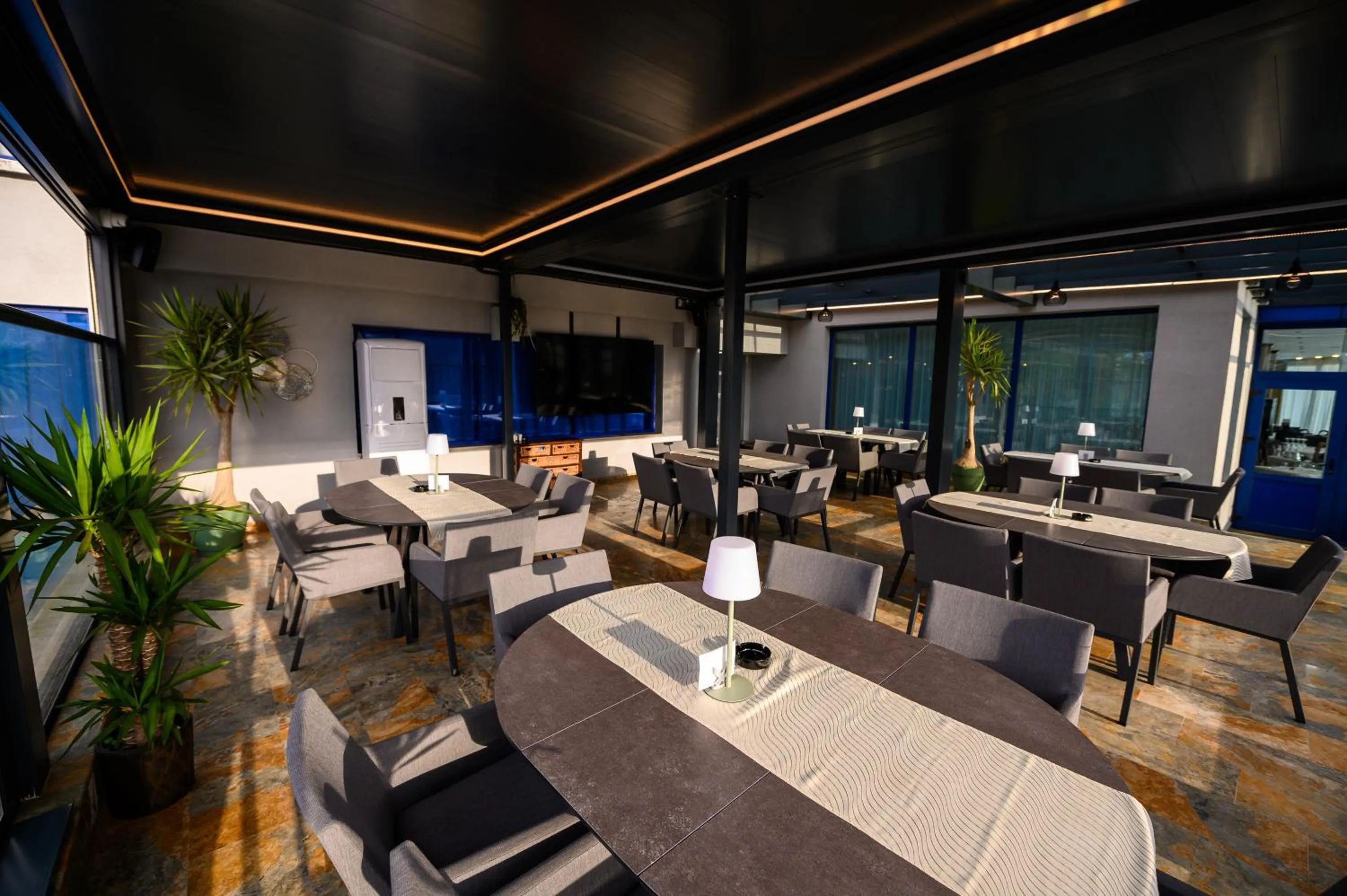 Seating area in Hotel Bulevard