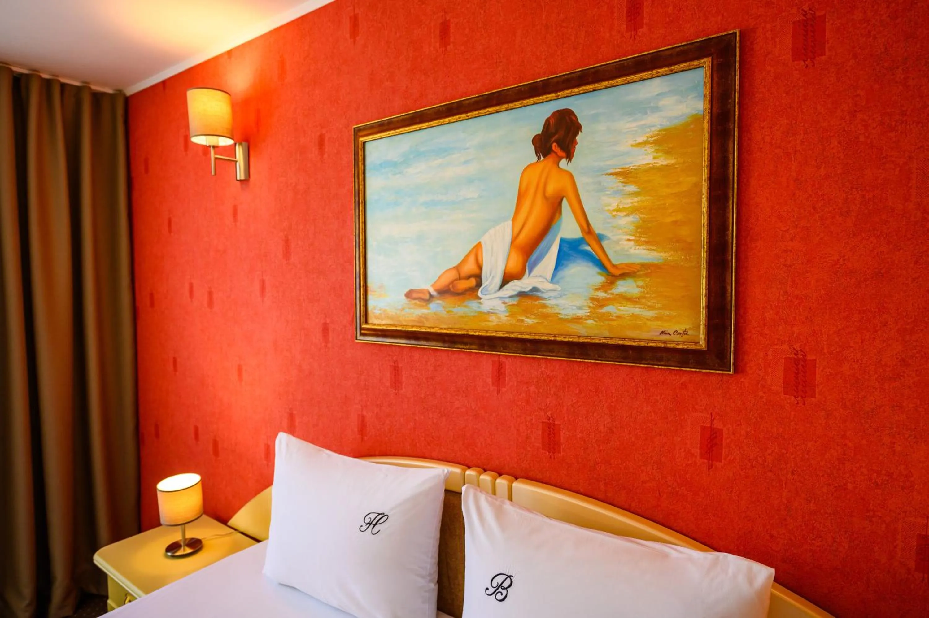 Bed in Hotel Bulevard