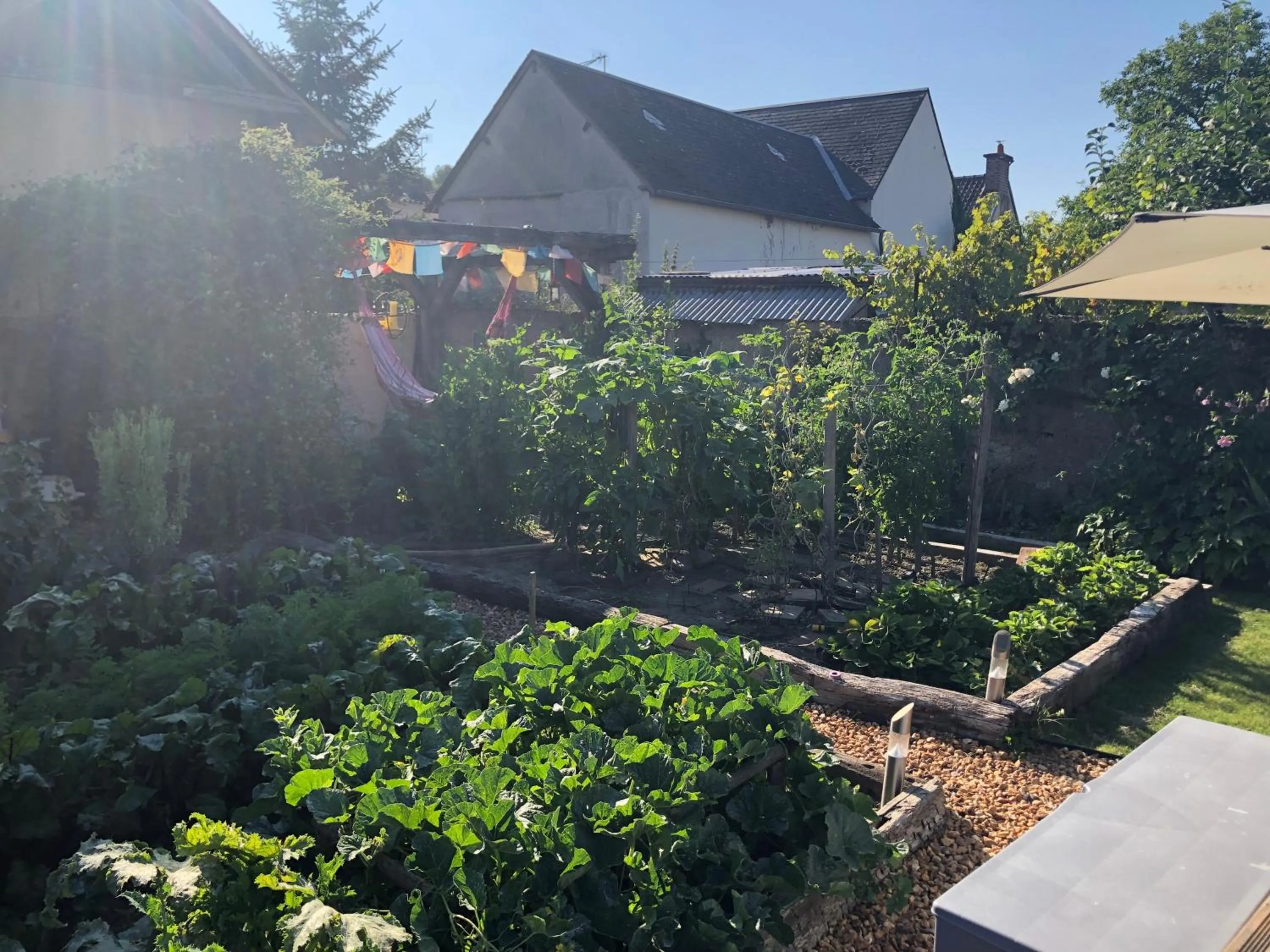 Garden in Le Chaton Rouge