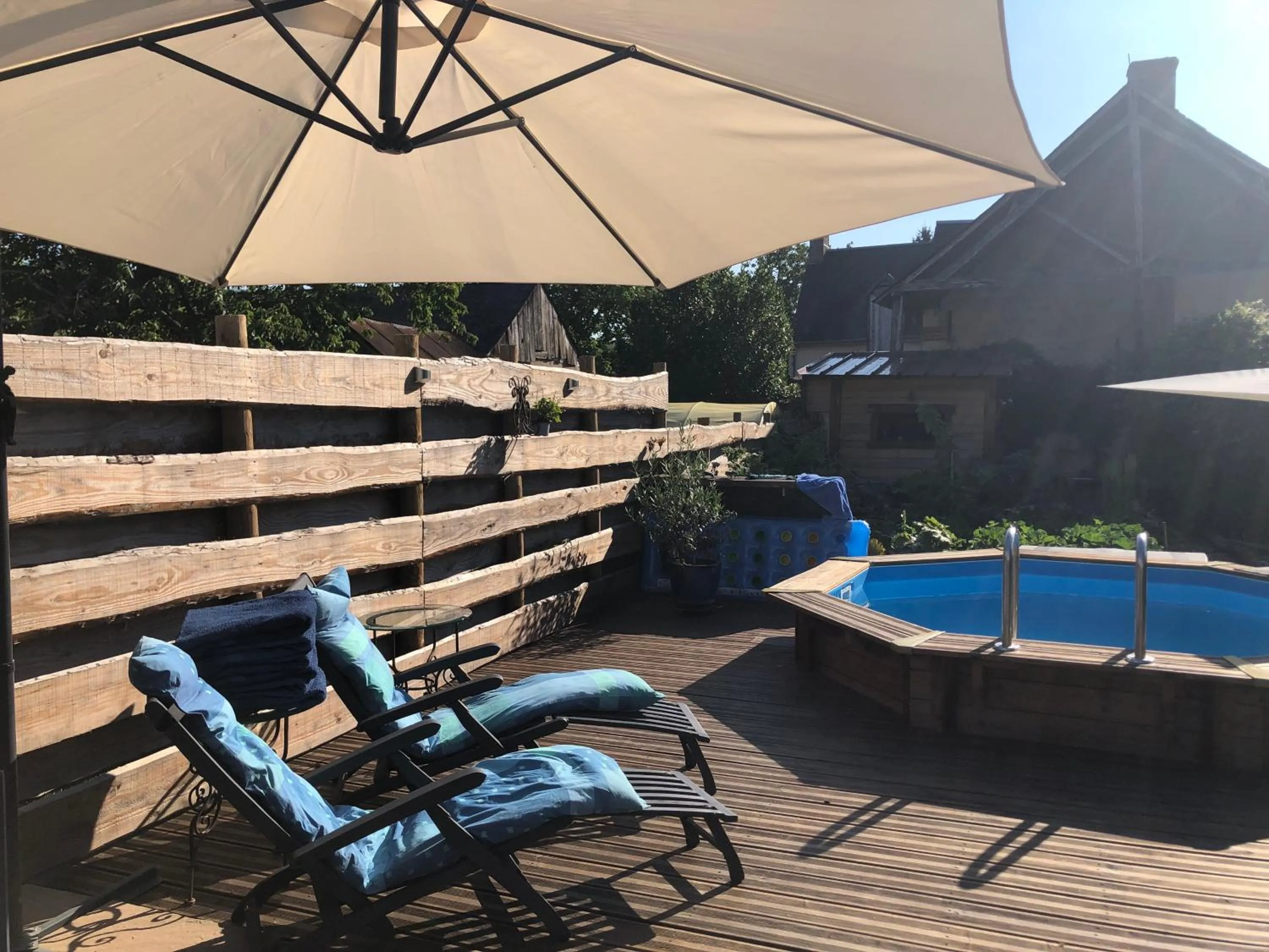 Patio in Le Chaton Rouge