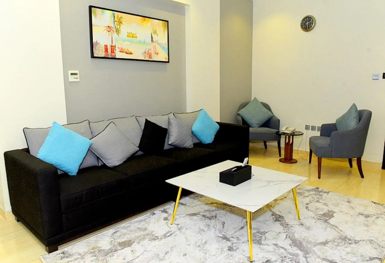 Living room in Art Suite