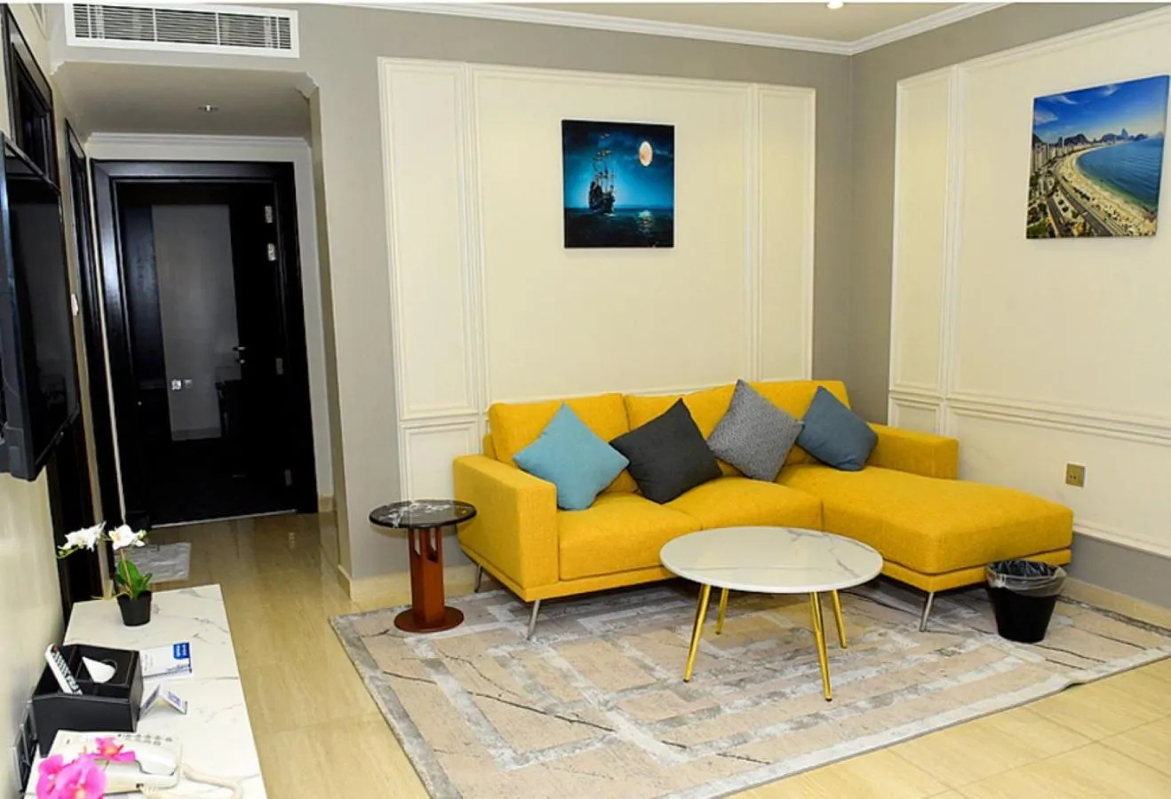 Living room in Art Suite