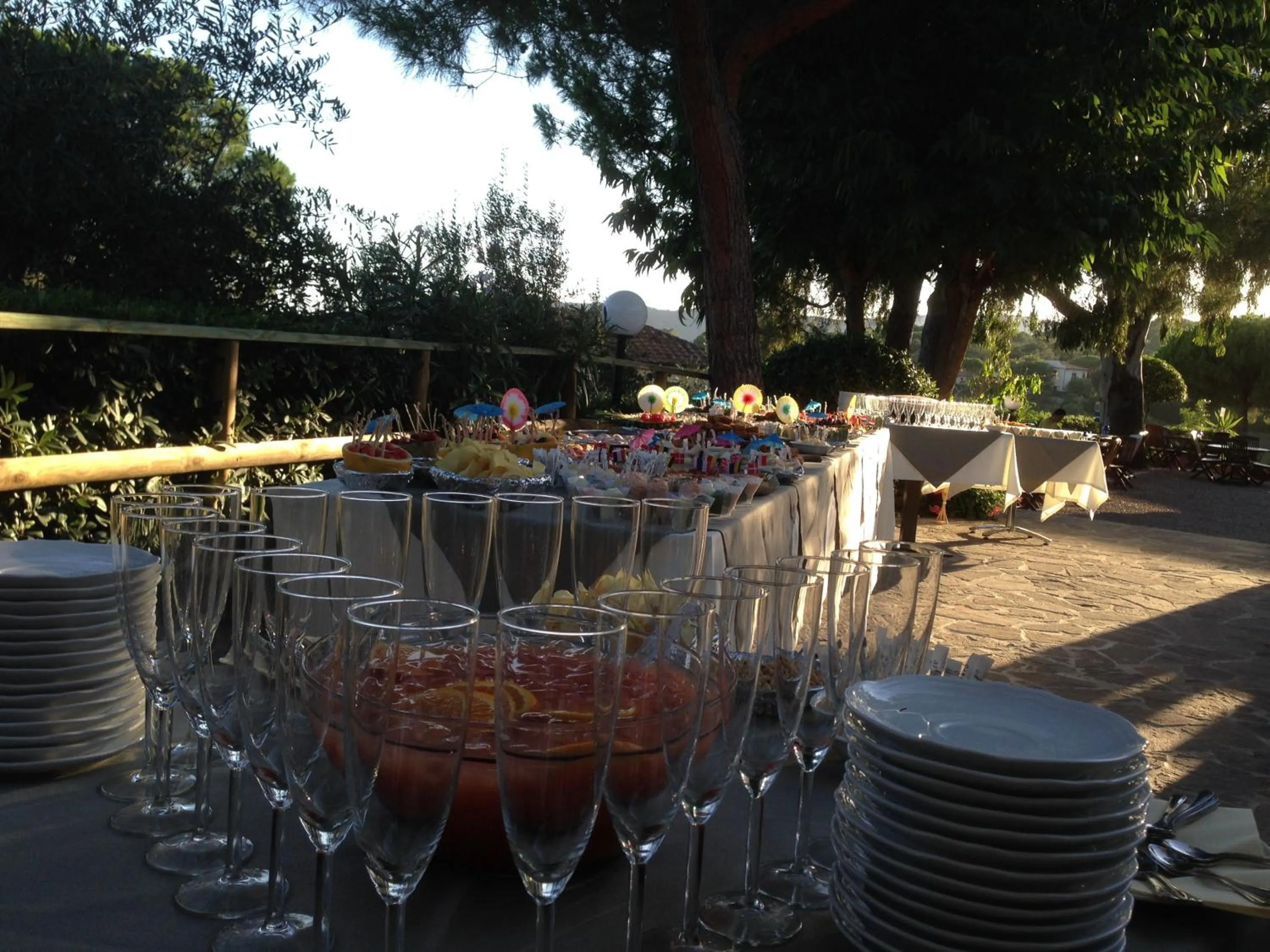 Restaurant/places to eat in Hotel Villa Giulia