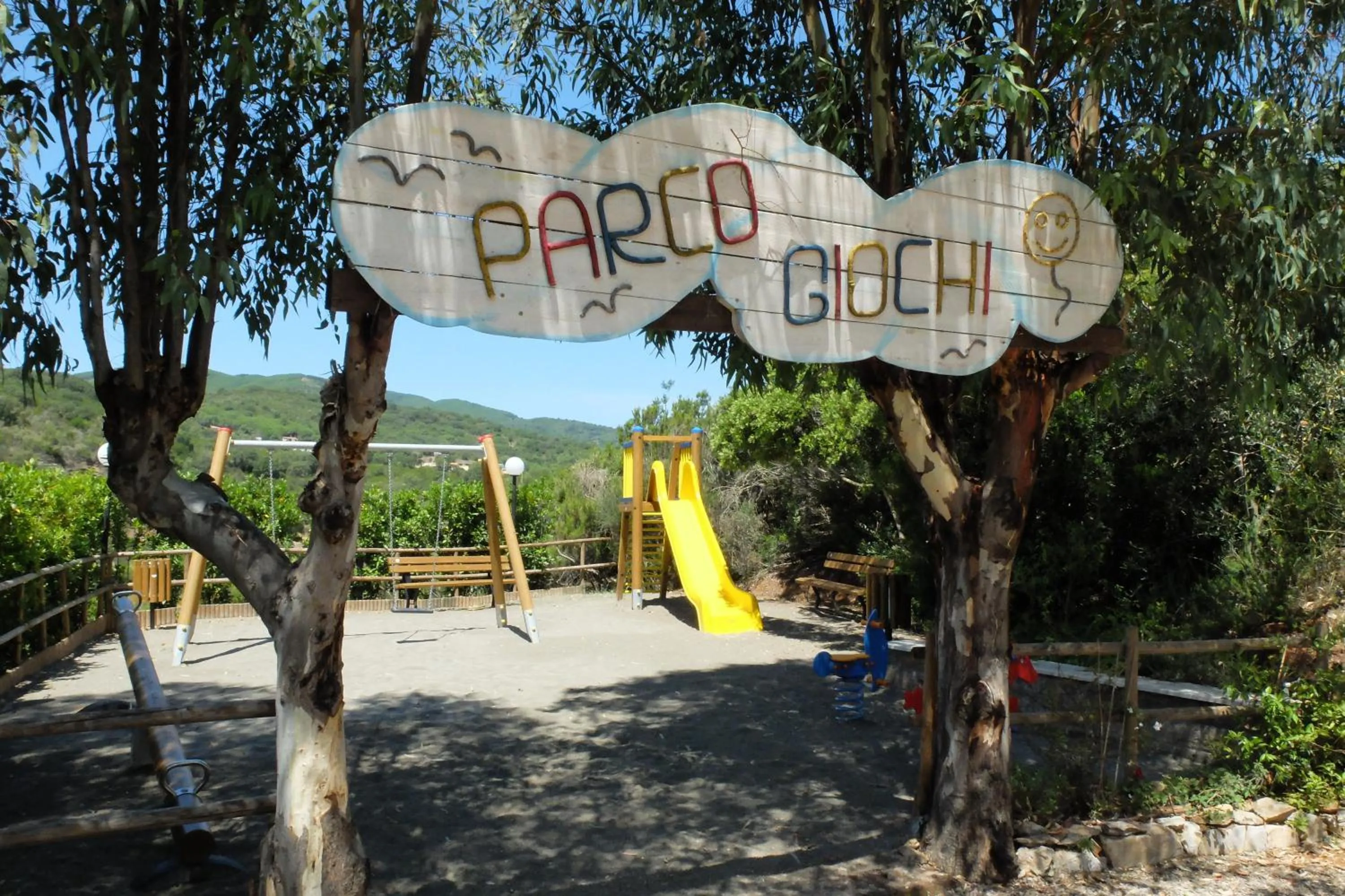 Children play ground in Hotel Villa Giulia