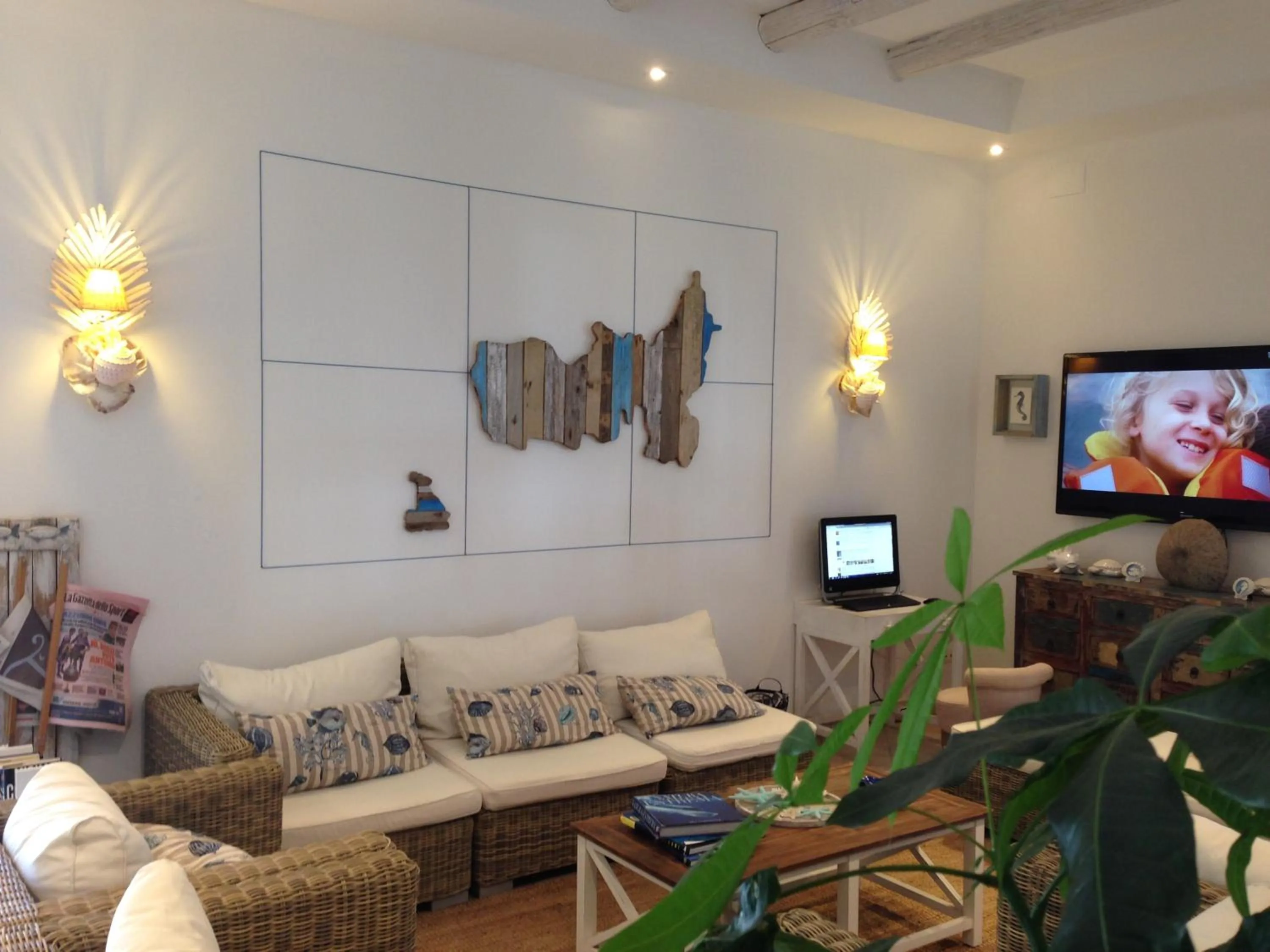 Living room in Hotel Villa Giulia