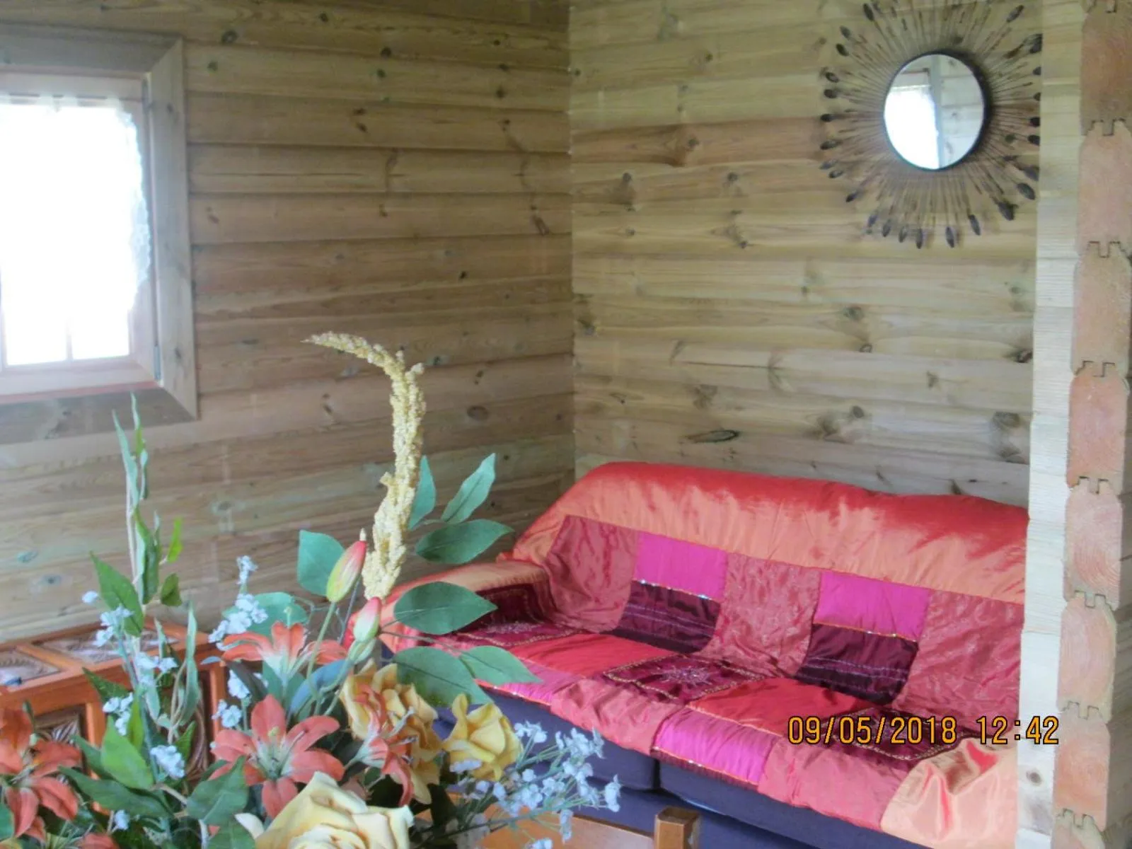 Seating area in studios les Hortensias
