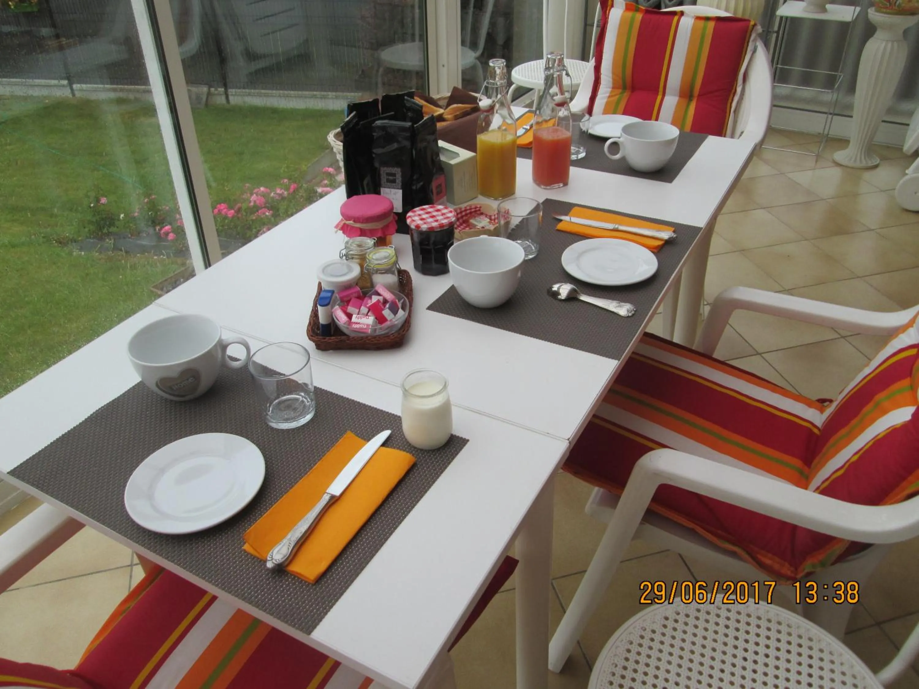 Balcony/Terrace in studios les Hortensias