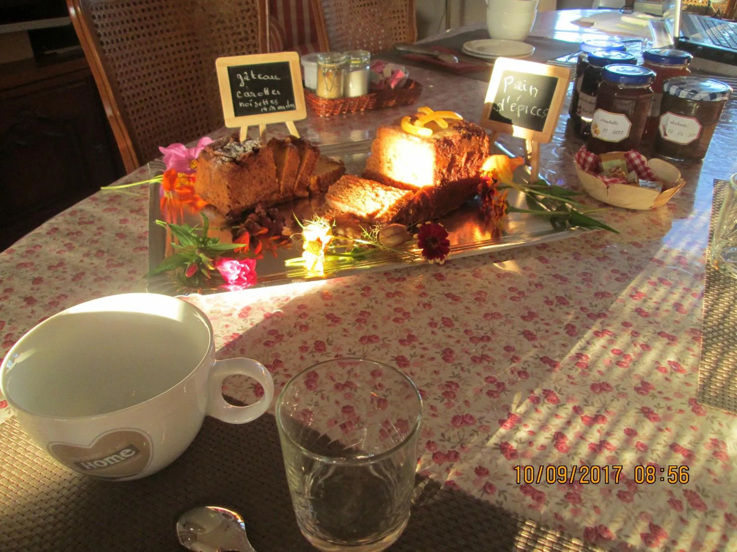 Food close-up in studios les Hortensias