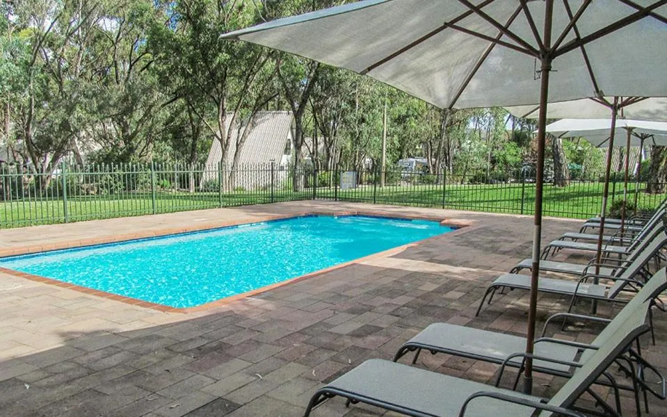 Swimming pool in A-Line Holiday Park