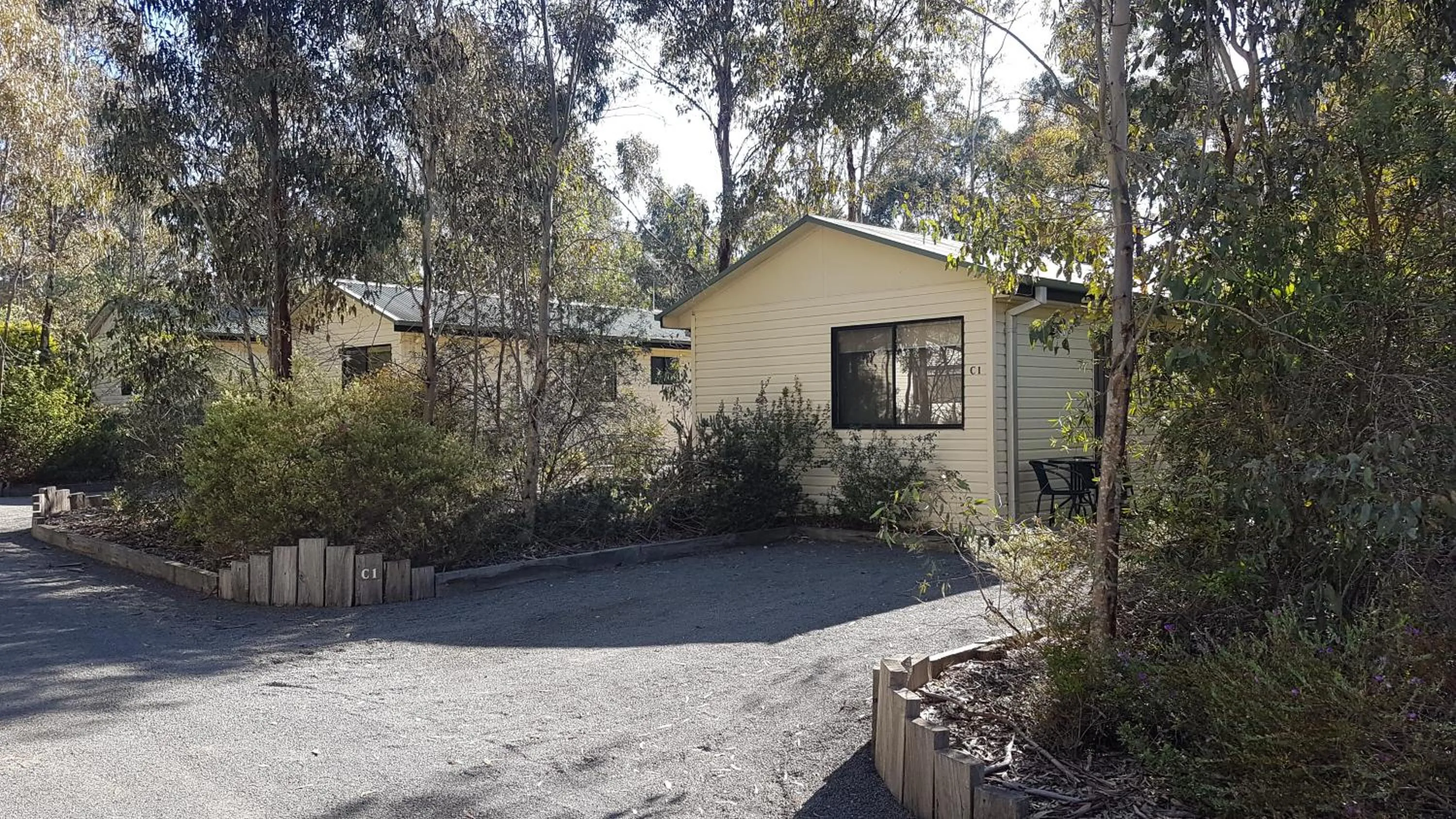 Garden in A-Line Holiday Park